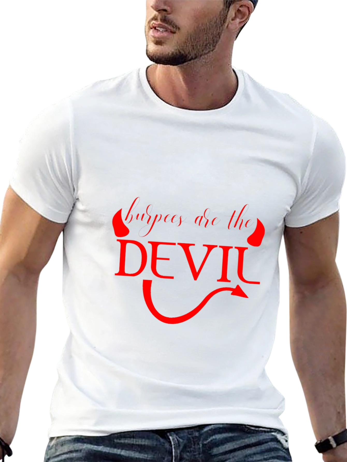 Burpees Are The Devil Graphic T-Shirt