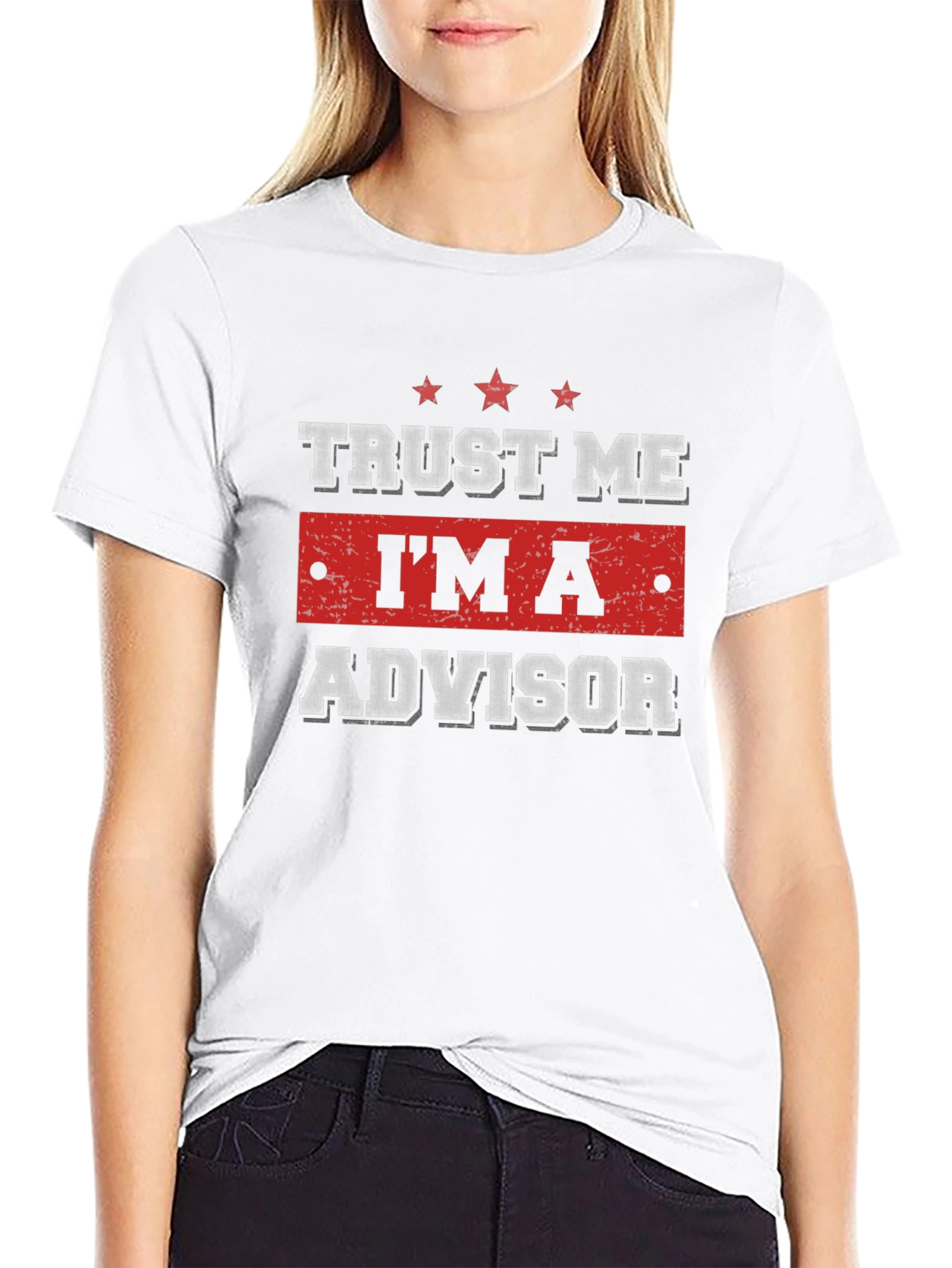 Trust Me Im An Advisor Black T-Shirt