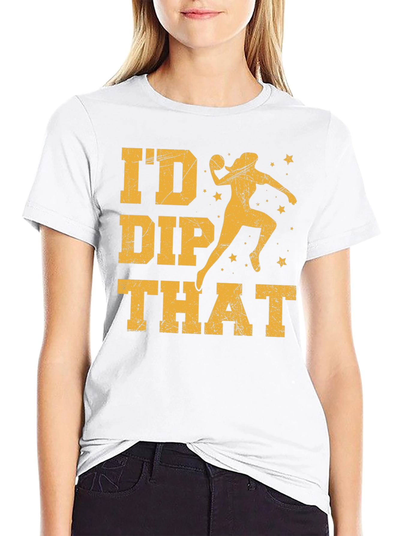 Id Dip That T-Shirt Funny Dodgeball Tee