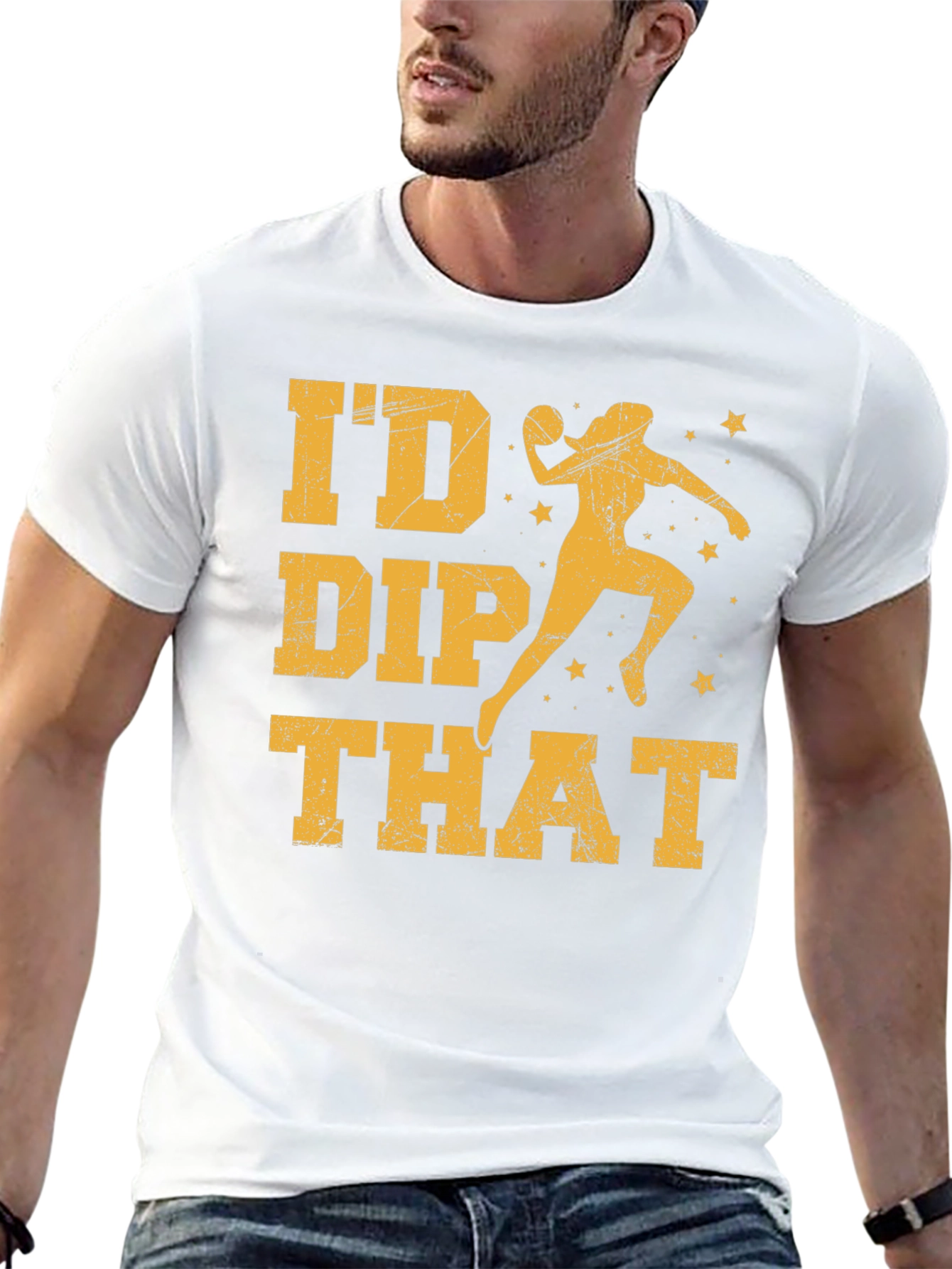 Id Dip That T-Shirt Funny Dodgeball Tee