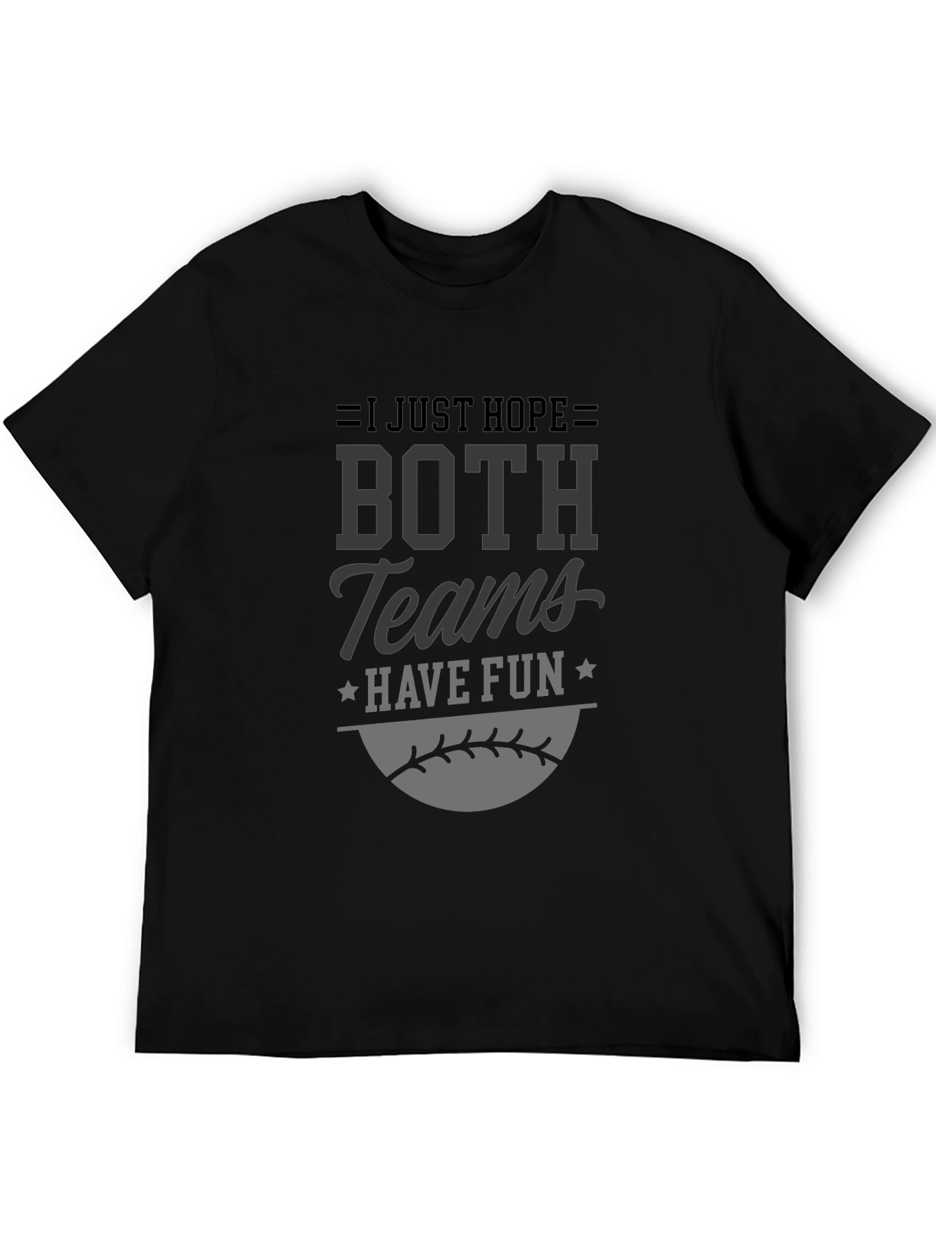 Both Teams Have Fun Baseball T-Shirt