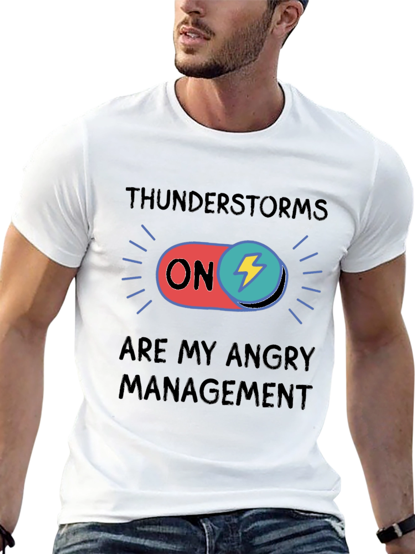 Thunderstorms Are My Angry Management T-Shirt