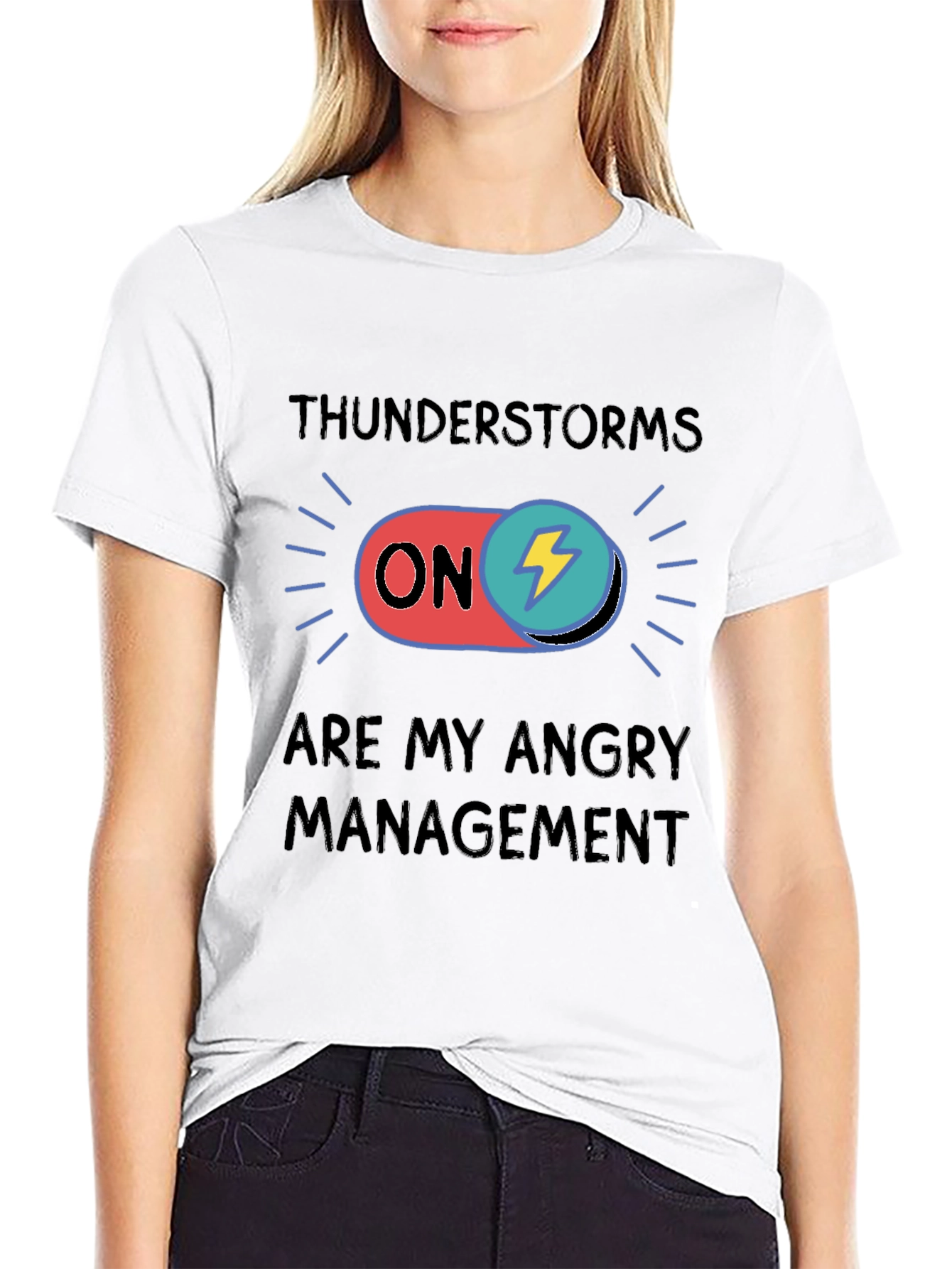 Thunderstorms Are My Angry Management T-Shirt