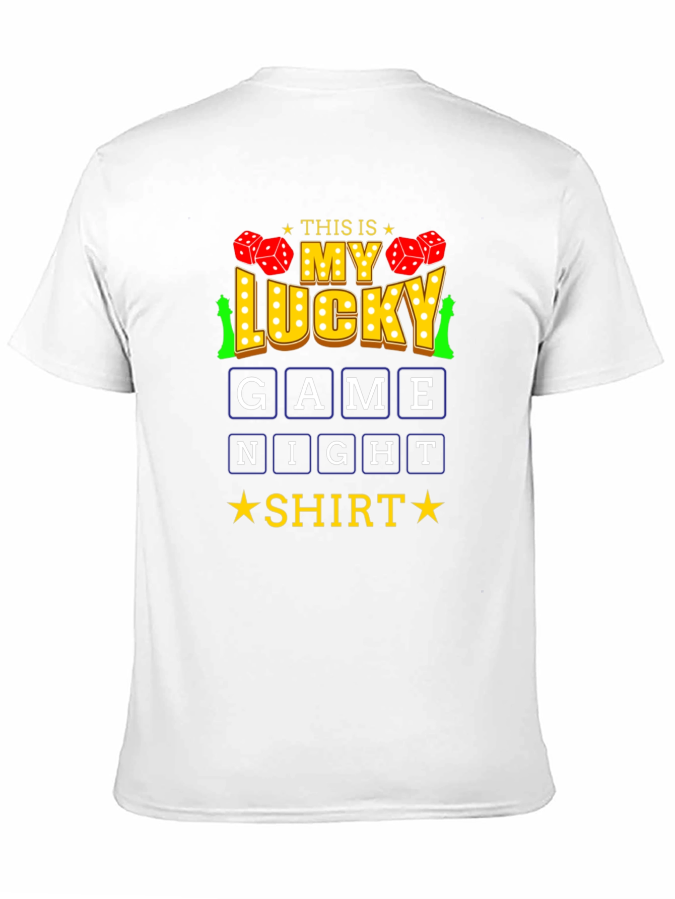 Lucky Game Night Shirt - Fun Graphic Tee