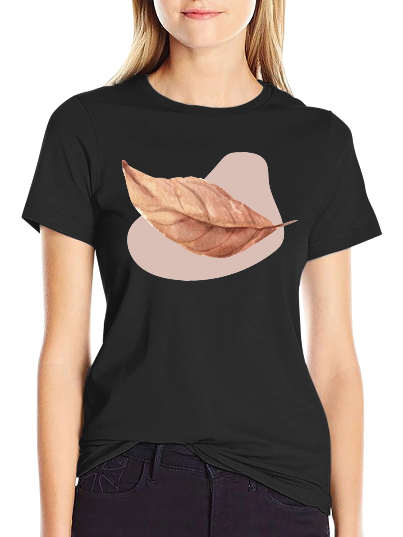Autumn Leaf Graphic Tee - Stylish Casual Wear