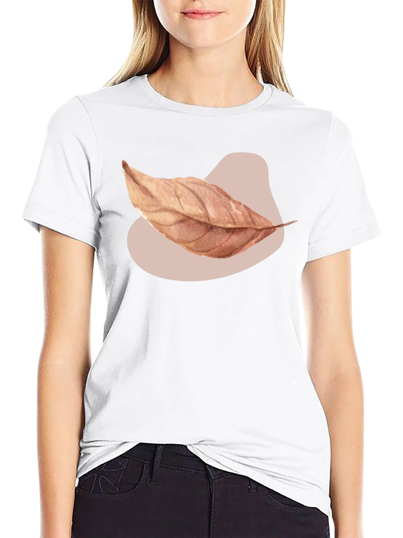 Autumn Leaf Graphic Tee - Stylish Casual Wear