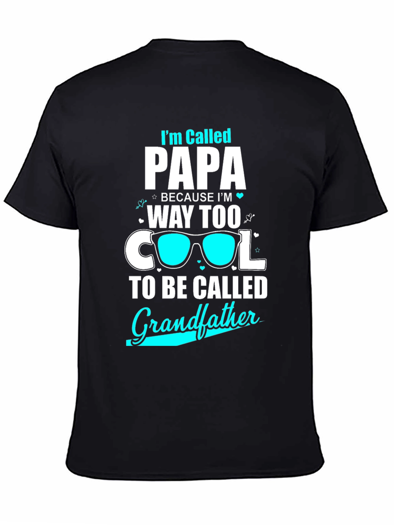 Cool Papa T-Shirt: Grandfather Humor Tee