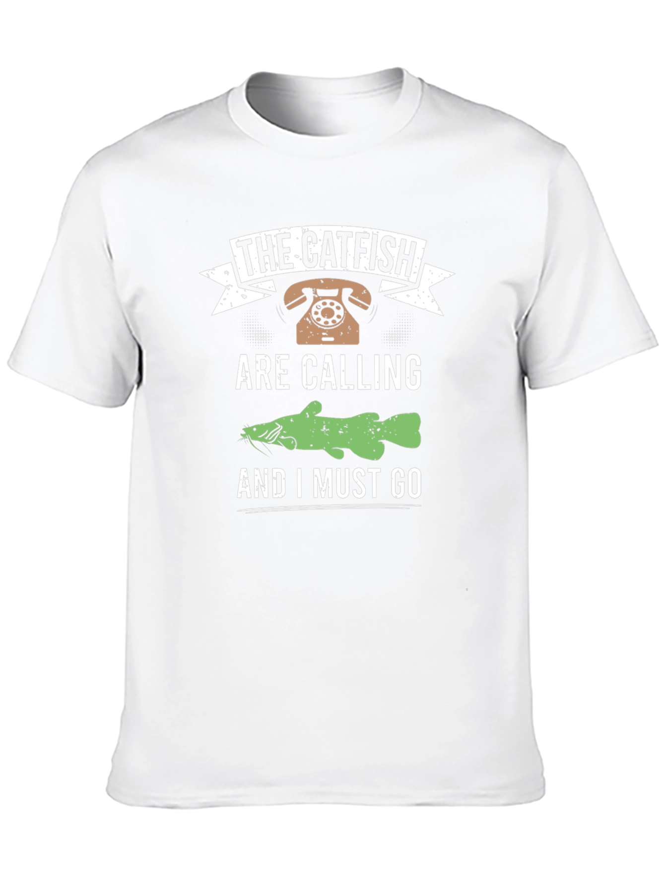 The Catfish are Calling Black T-Shirt