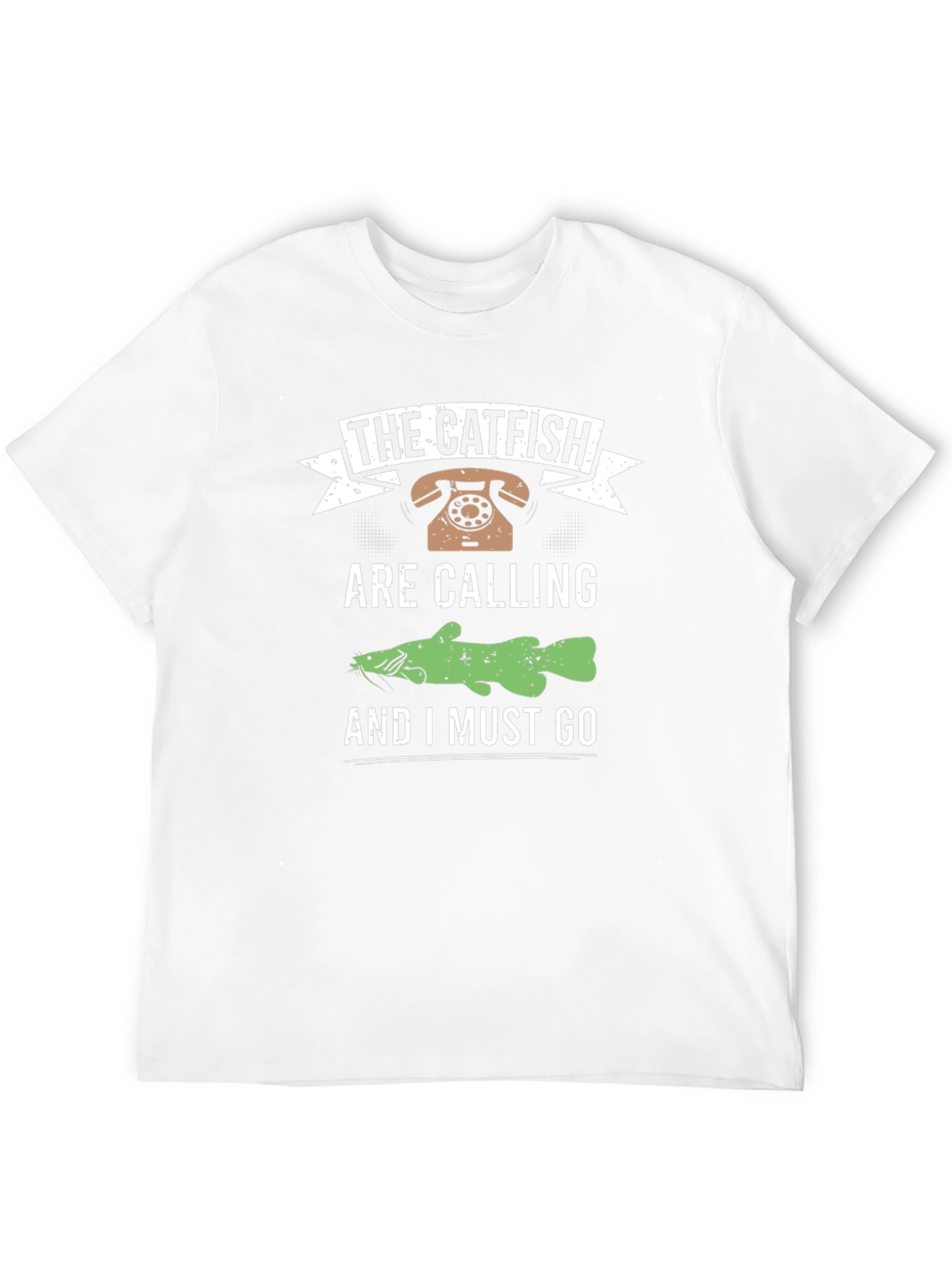 The Catfish are Calling Black T-Shirt