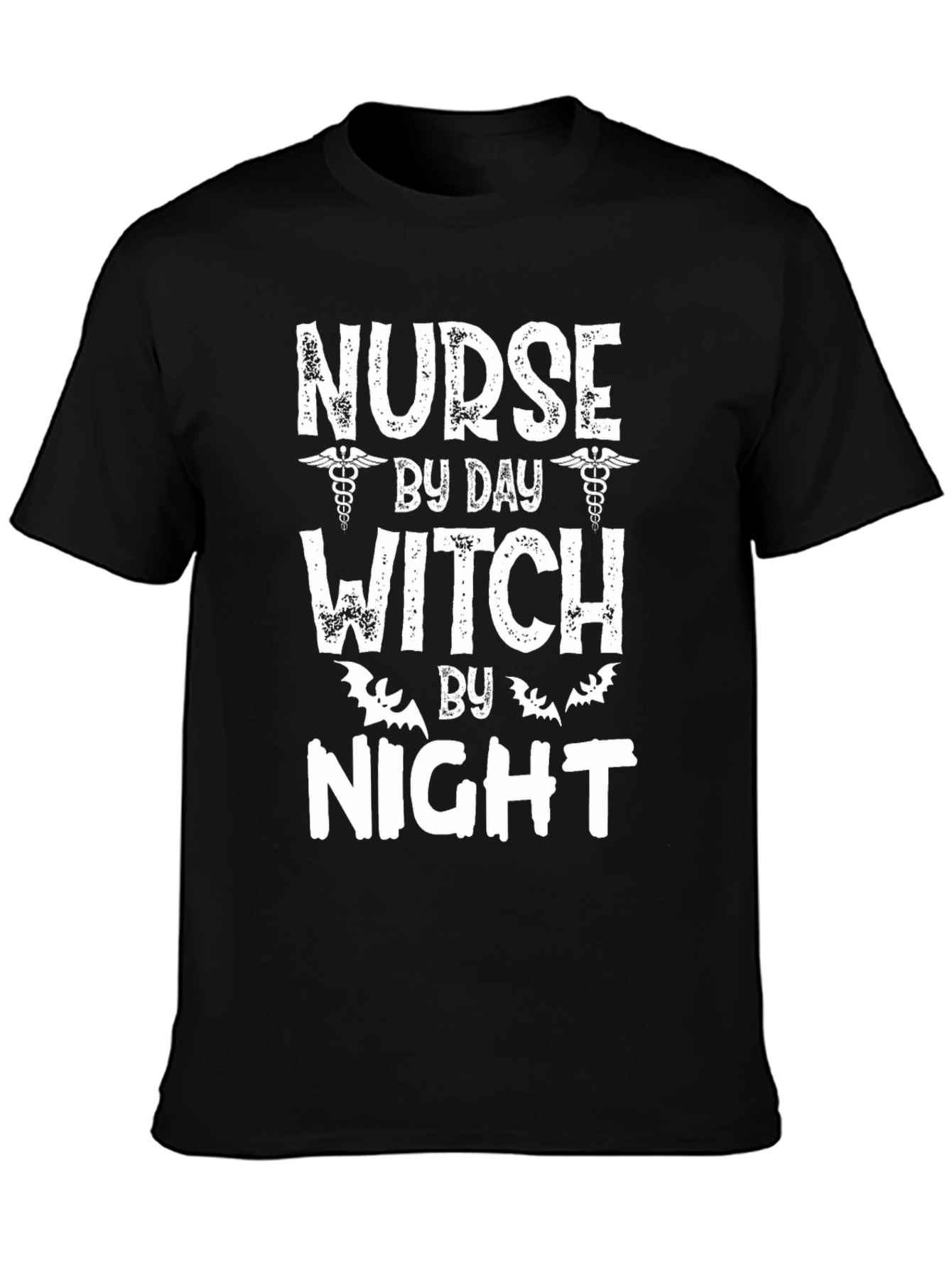 Nurse by Day Witch by Night Halloween T-Shirt