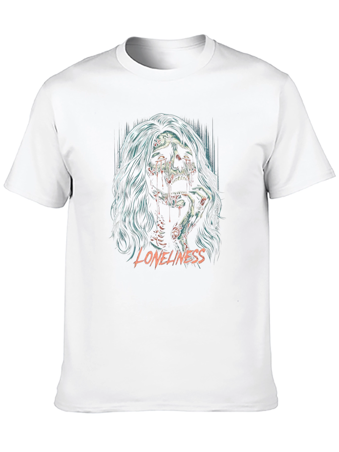 Loneliness Graphic Print T-Shirt
