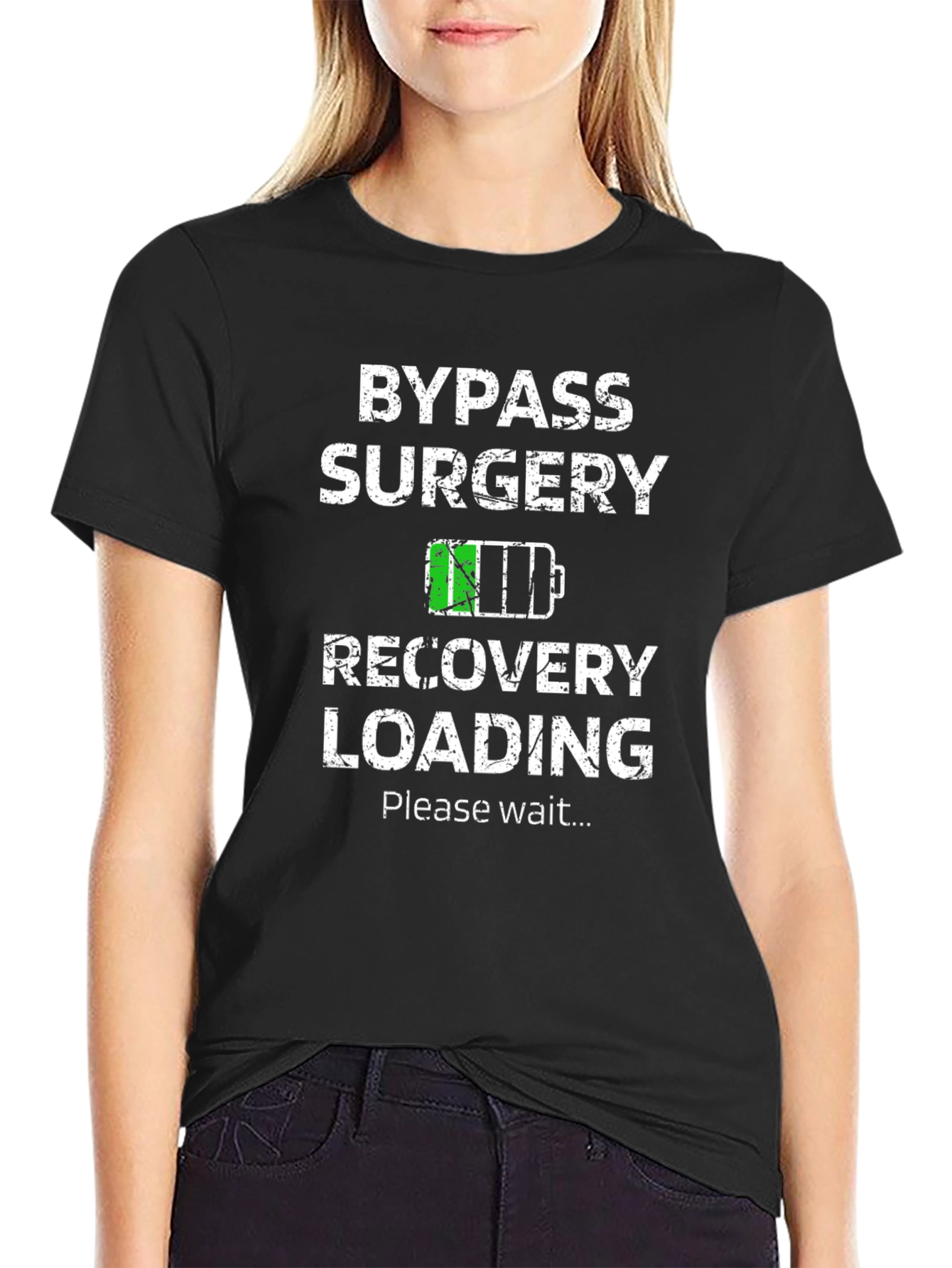 Bypass Surgery Recovery Loading Graphic T-Shirt
