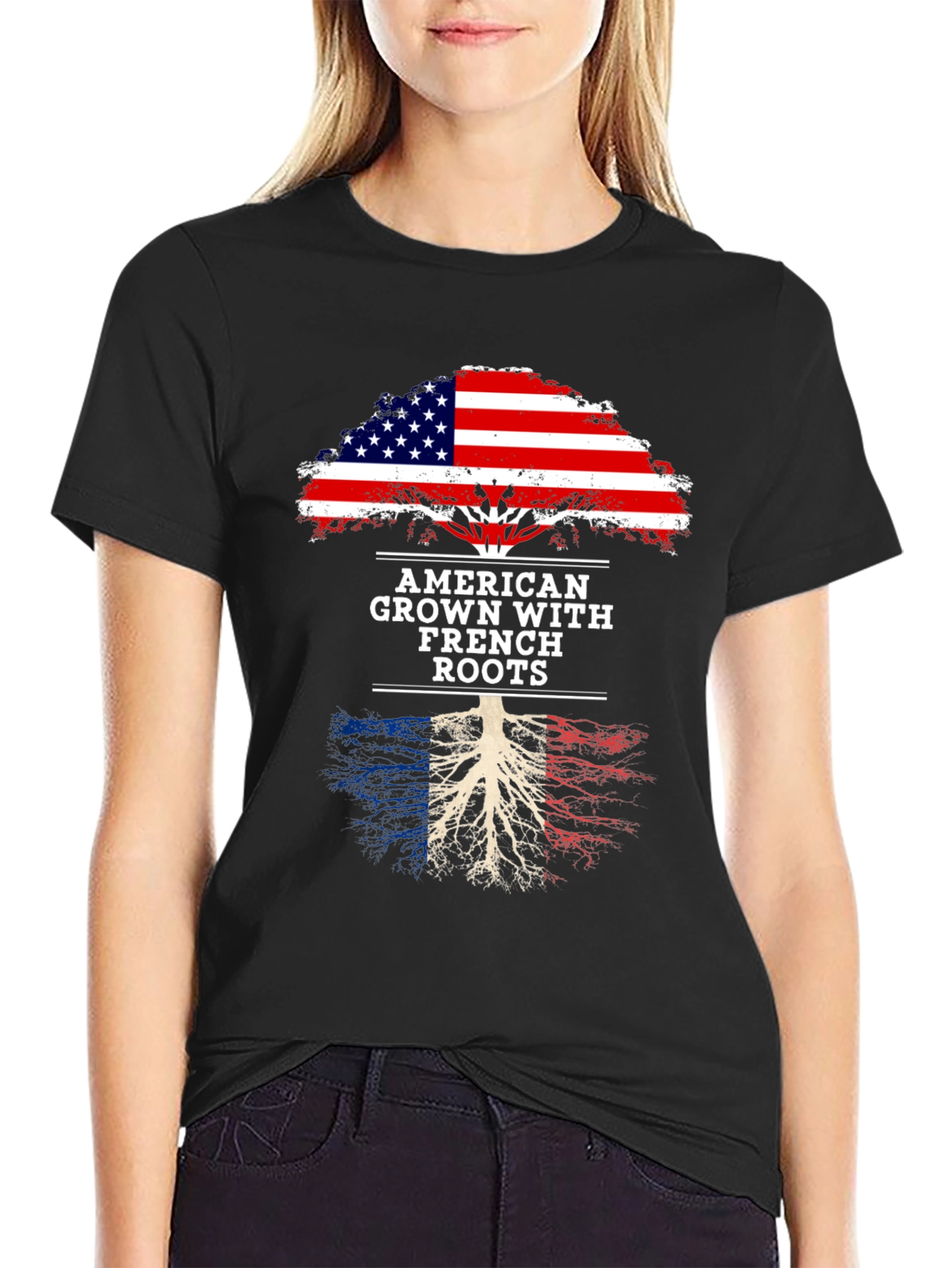 American Grown French Roots Tee