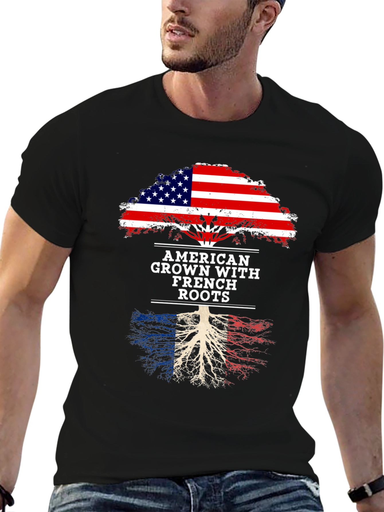 American Grown French Roots Tee