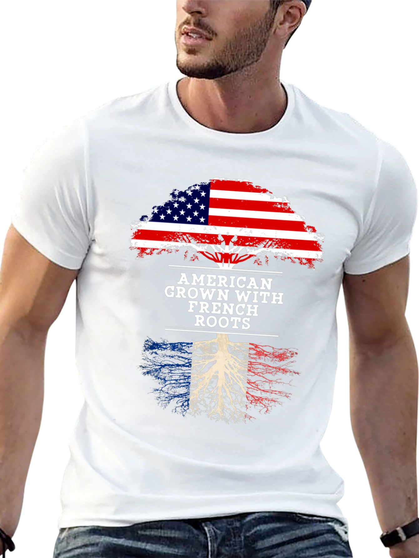 American Grown French Roots Tee