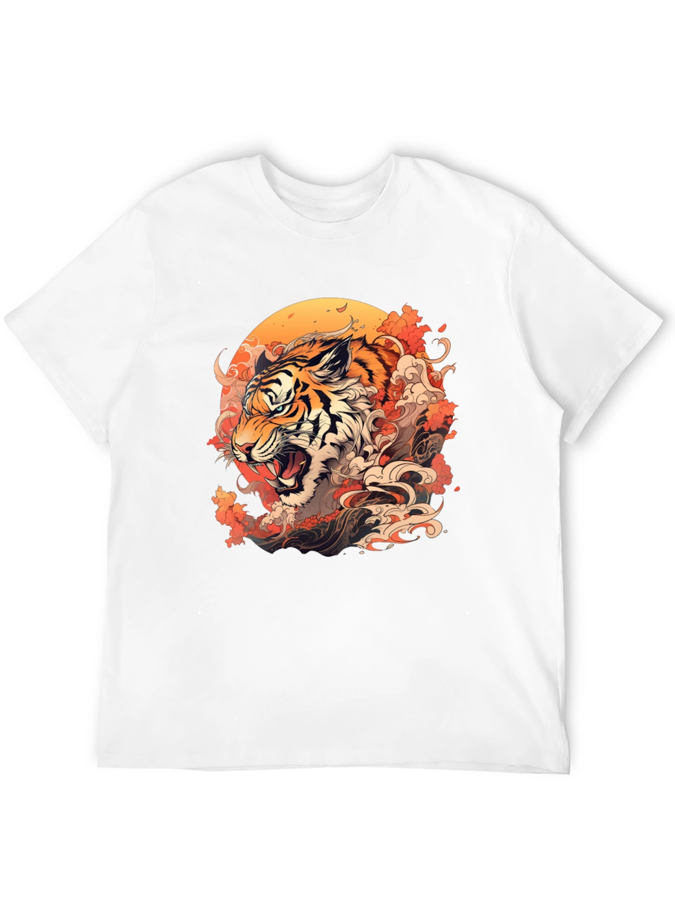Tiger Graphic Tee - Fierce Style