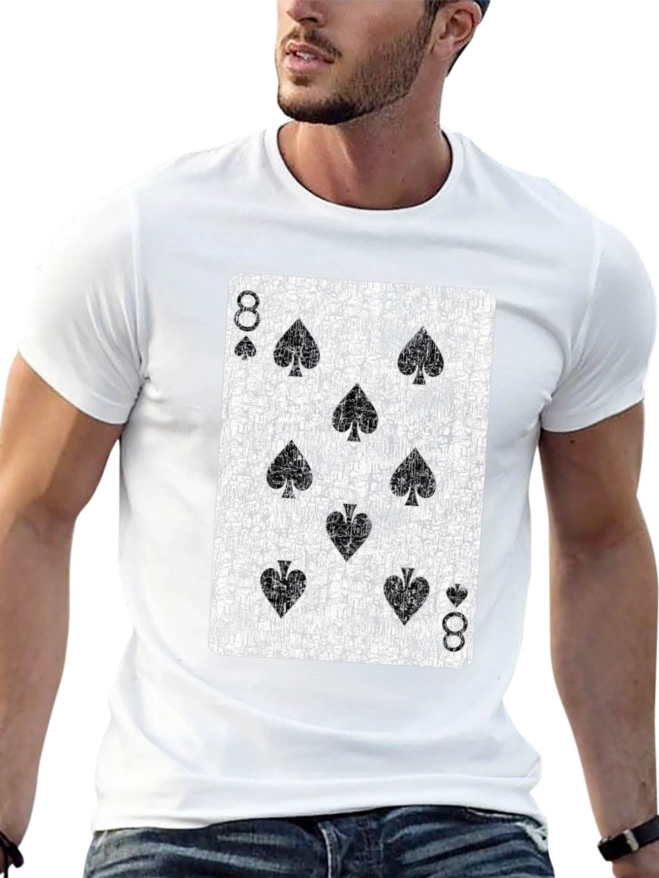 8 of Spades Graphic T-Shirt