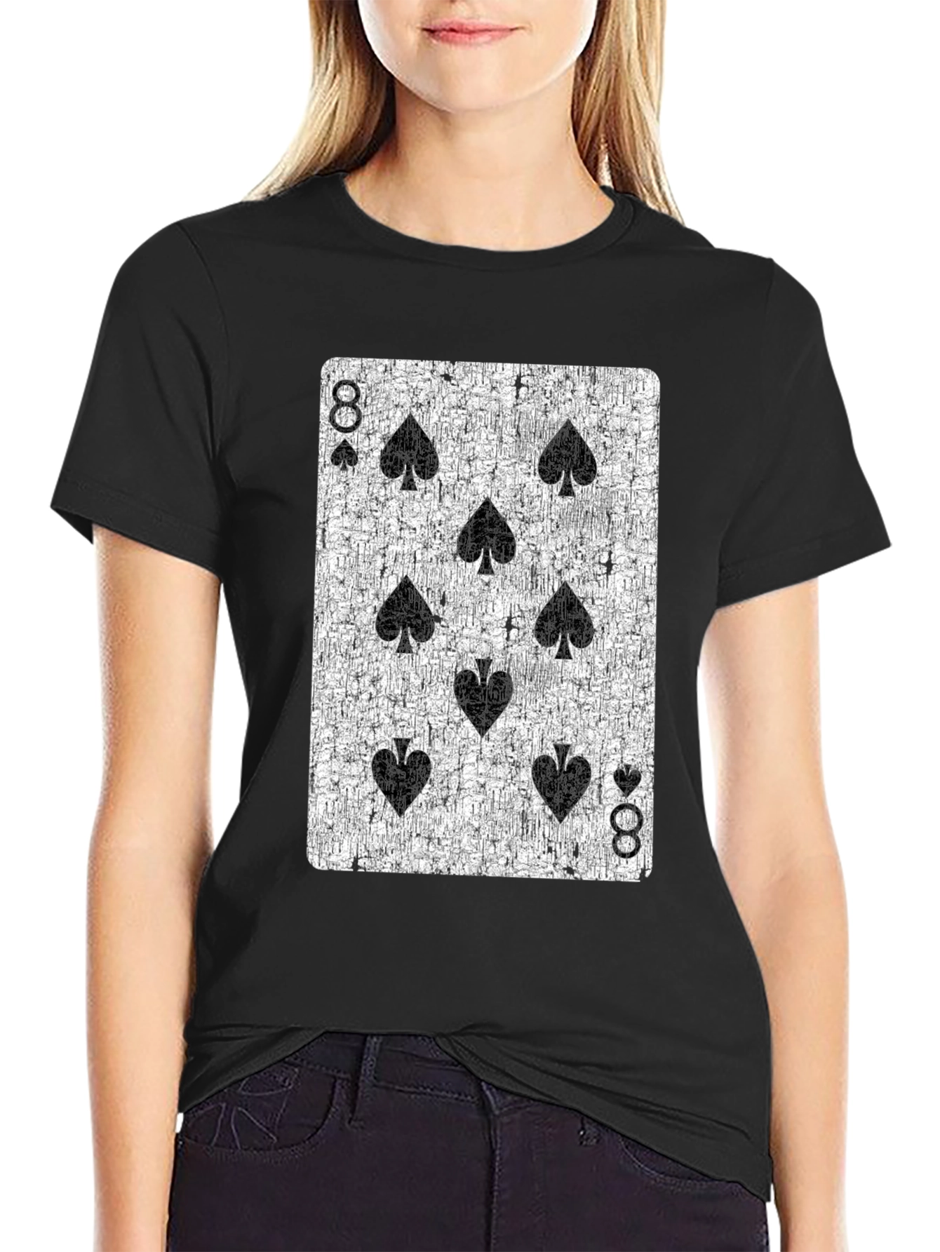 8 of Spades Graphic T-Shirt