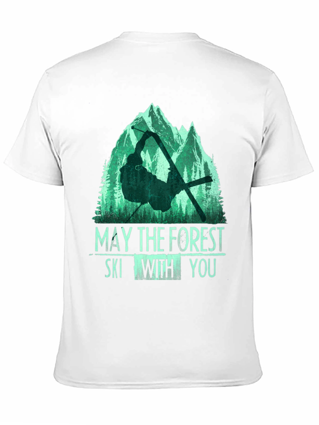 May The Forest Ski With You Graphic Tee