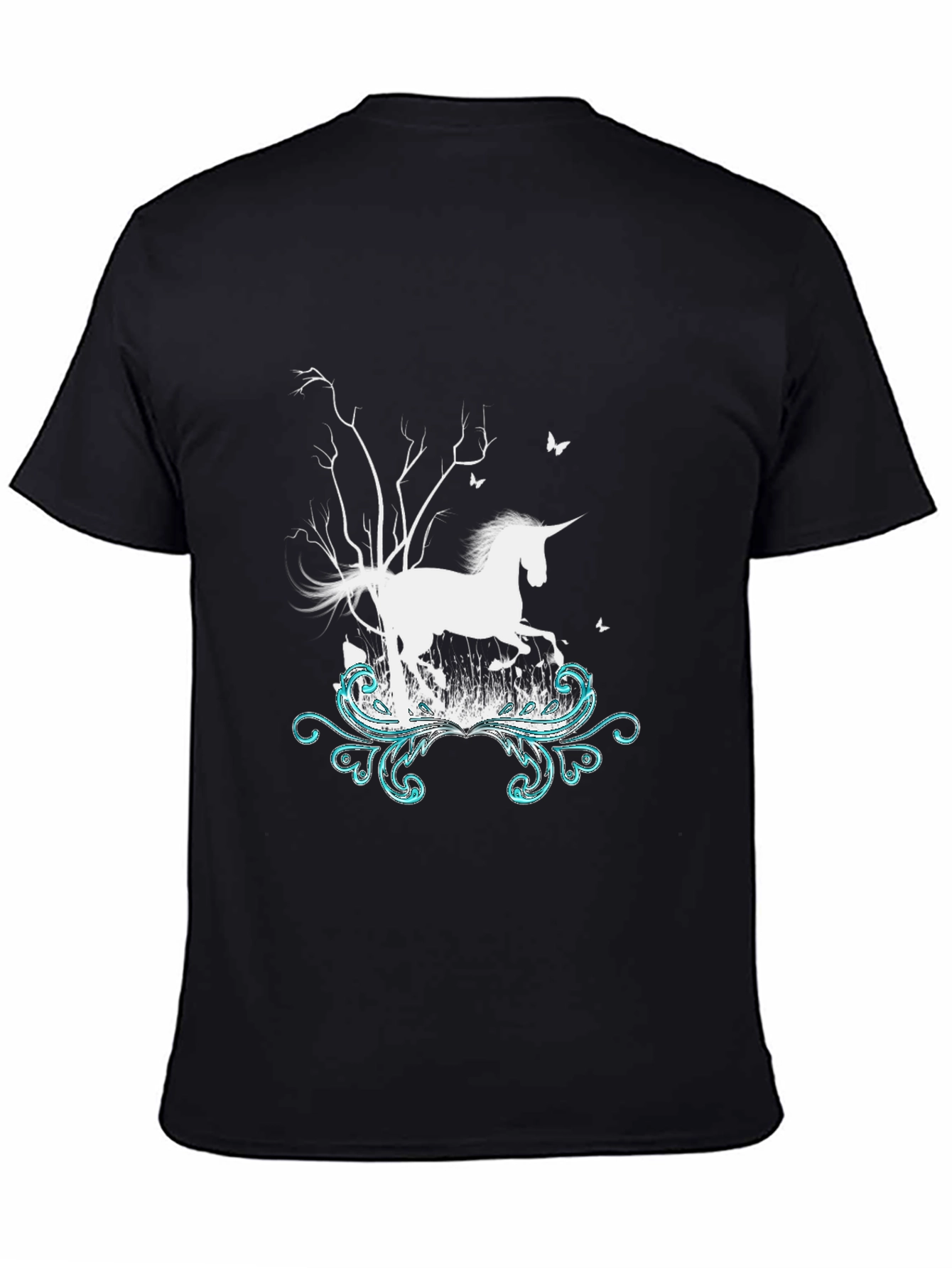 Unicorn Graphic Print T-Shirt
