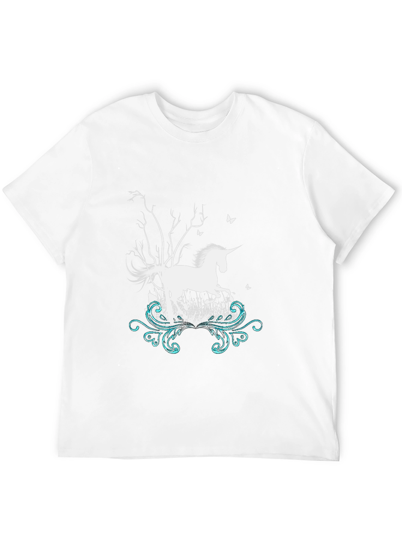 Unicorn Graphic Print T-Shirt