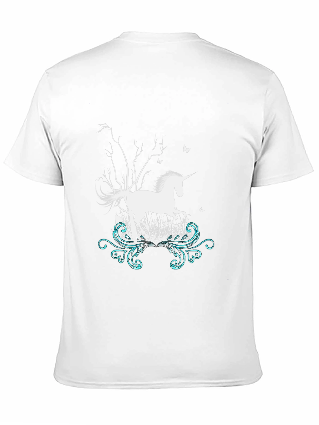 Unicorn Graphic Print T-Shirt