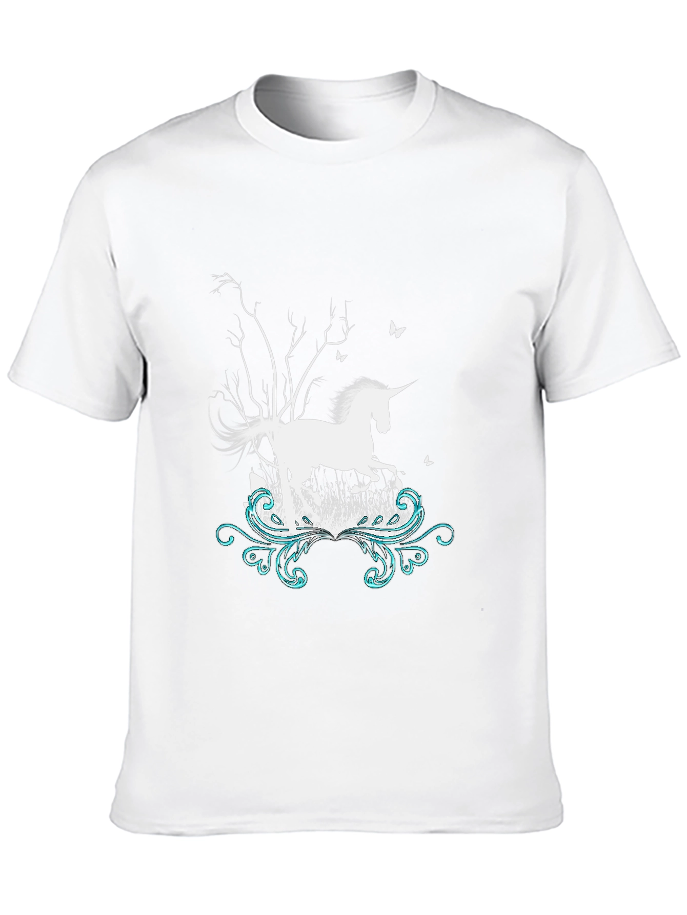 Unicorn Graphic Print T-Shirt