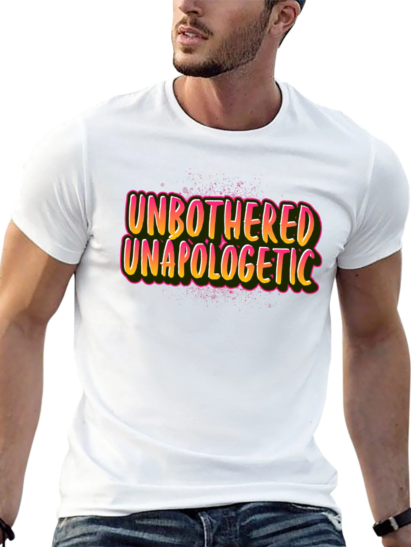 Unbothered Unapologetic Graphic Tee - Bold Statement T-Shirt