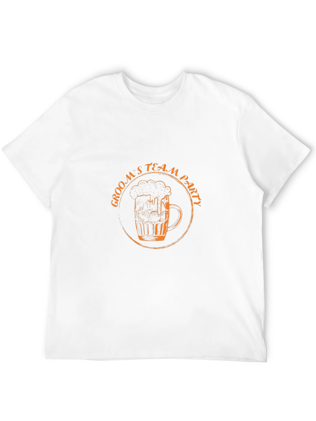 Grooms Team Party T-Shirt - Black