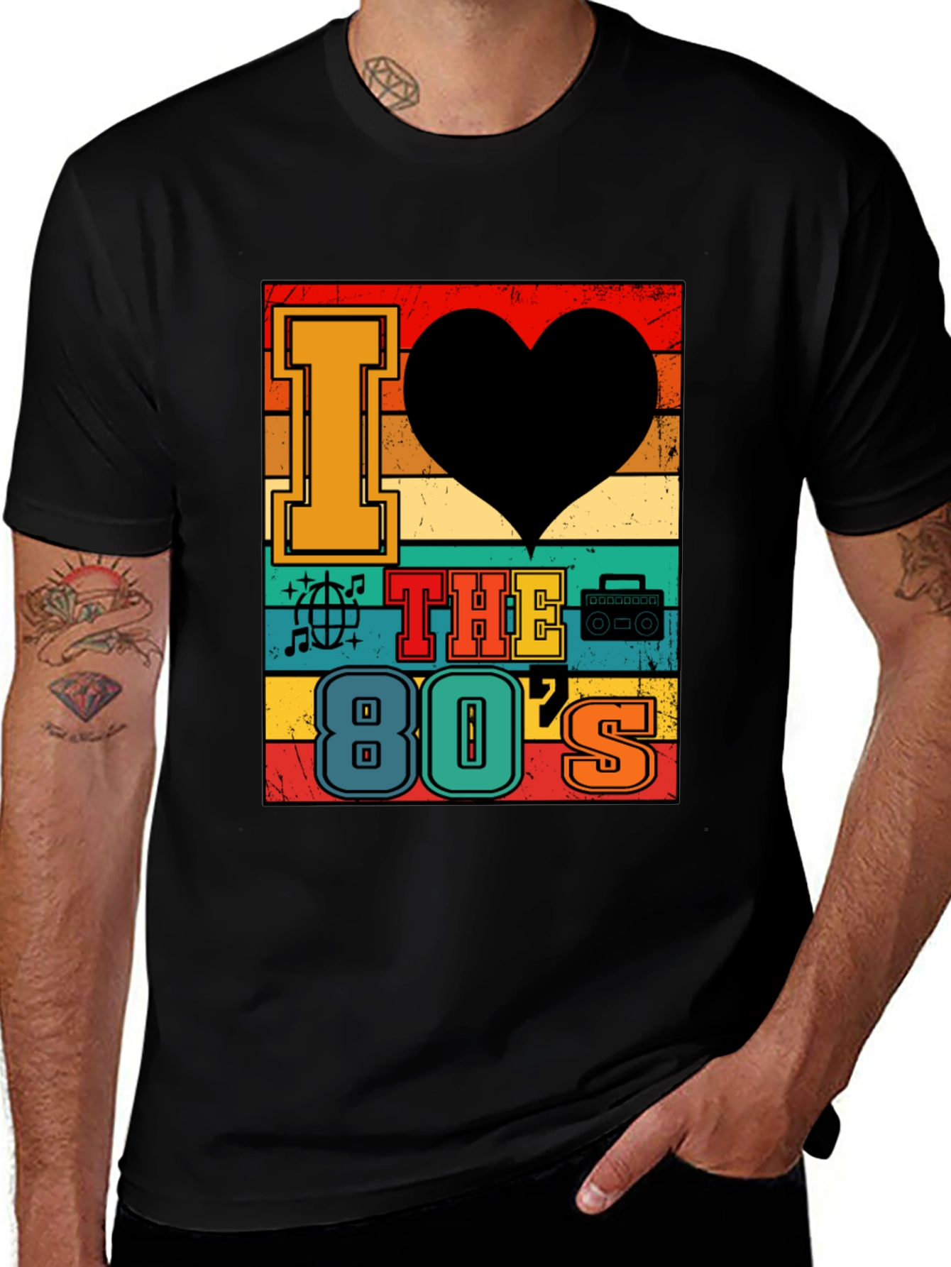 I Love the 80s Retro T-Shirt