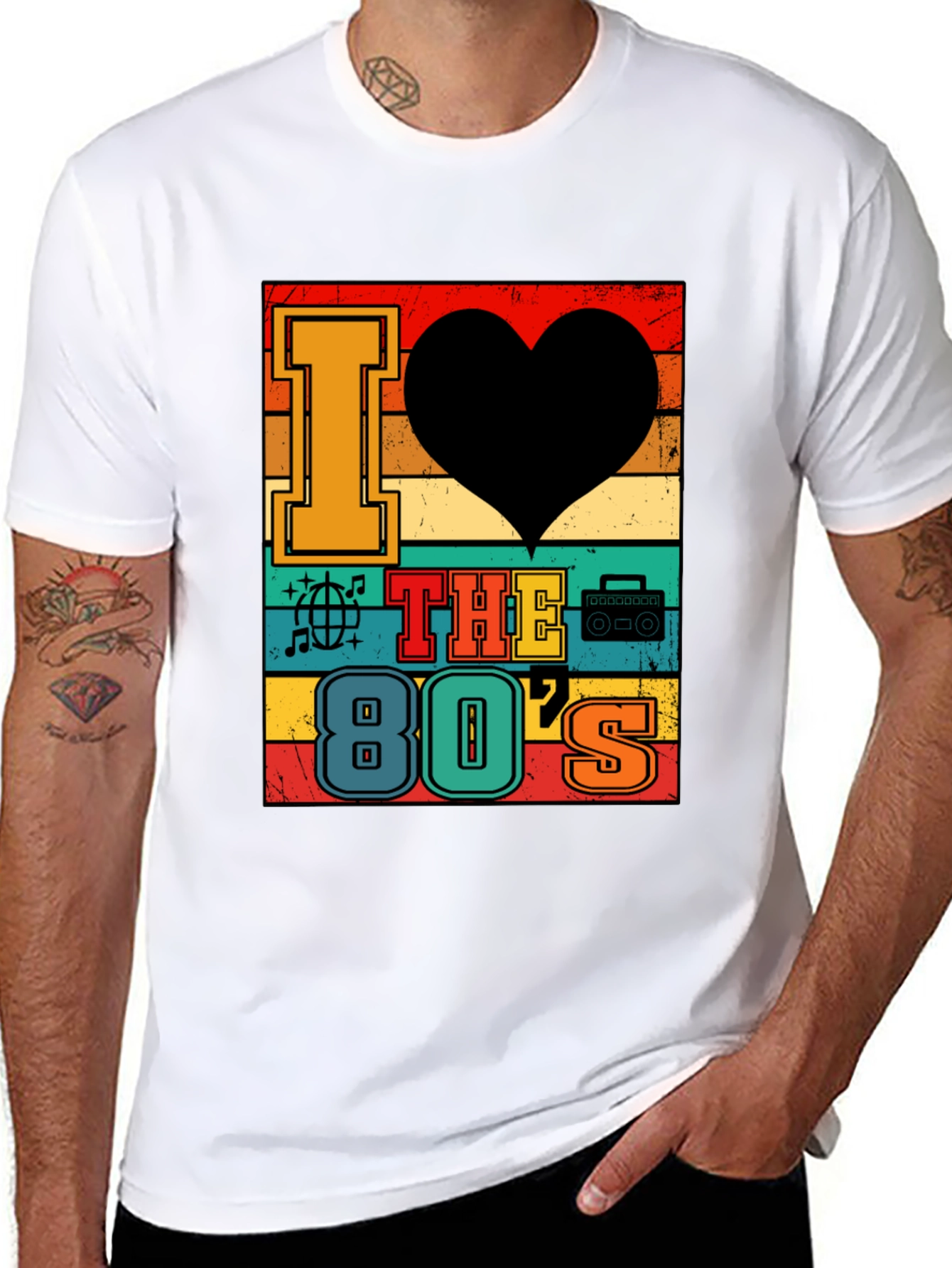 I Love the 80s Retro T-Shirt