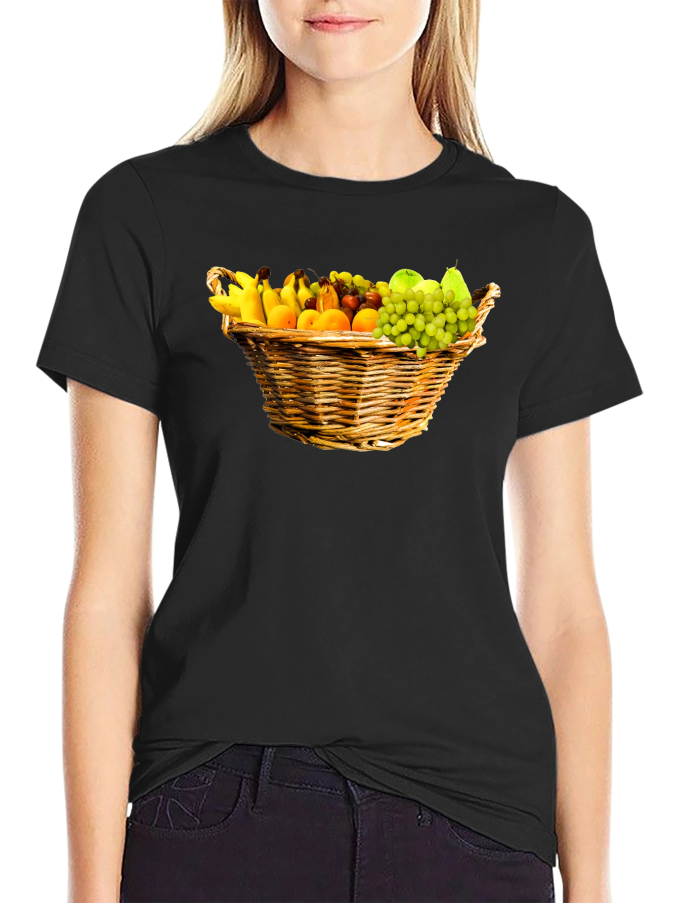 Fruit Basket T-Shirt - Fresh & Stylish!