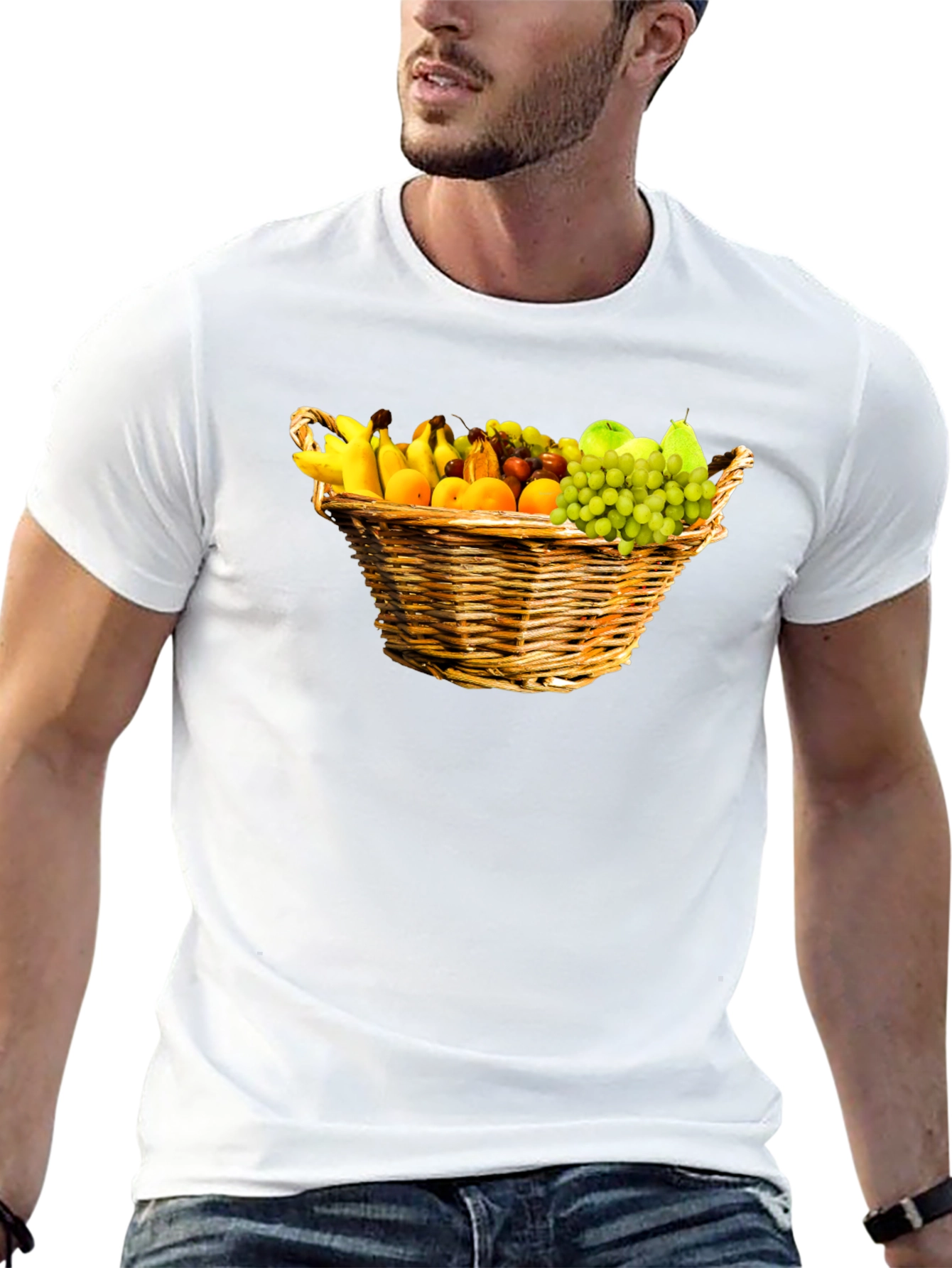 Fruit Basket T-Shirt - Fresh & Stylish!