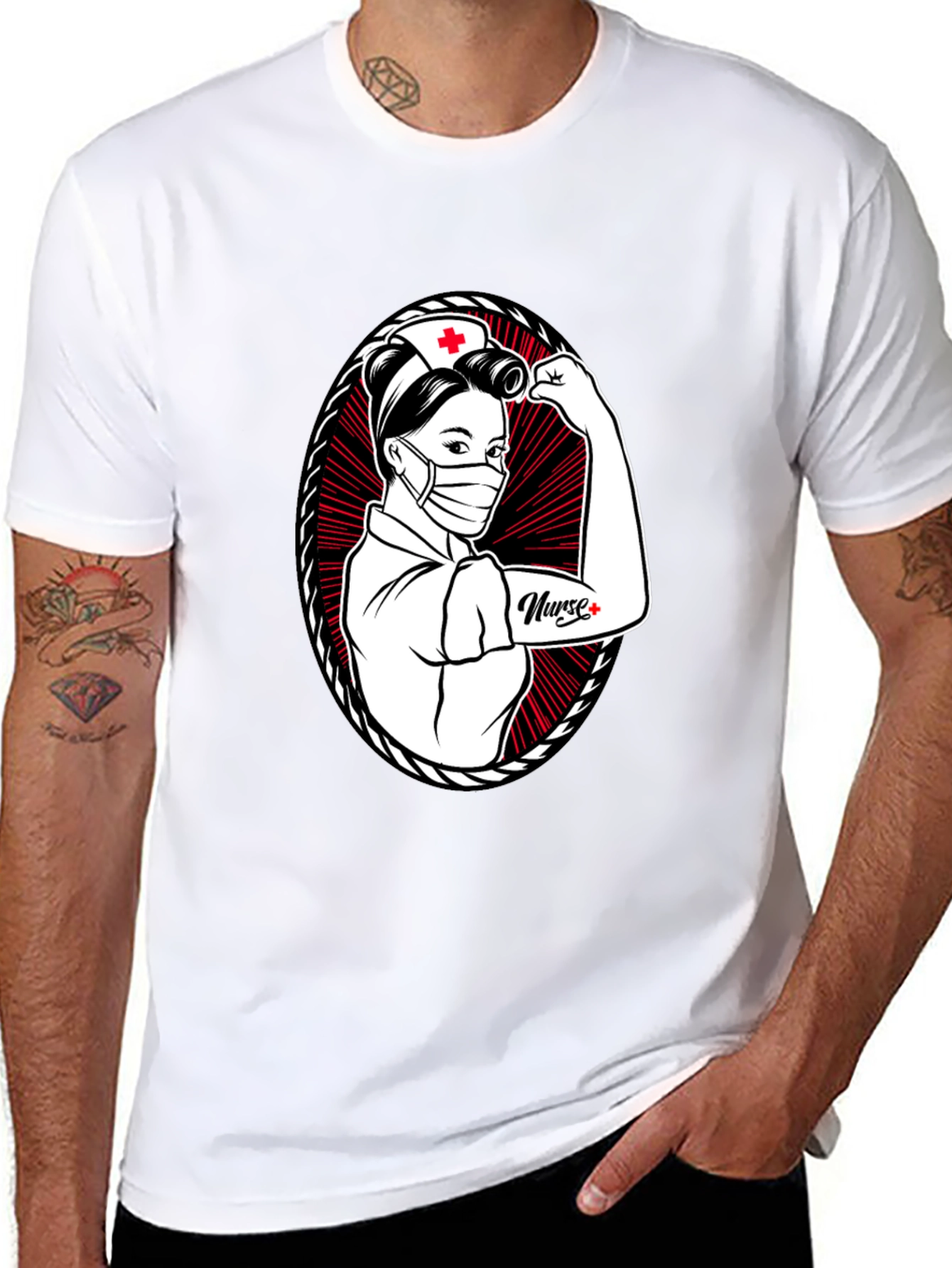 Nurse Power T-Shirt - Strong Womens Design