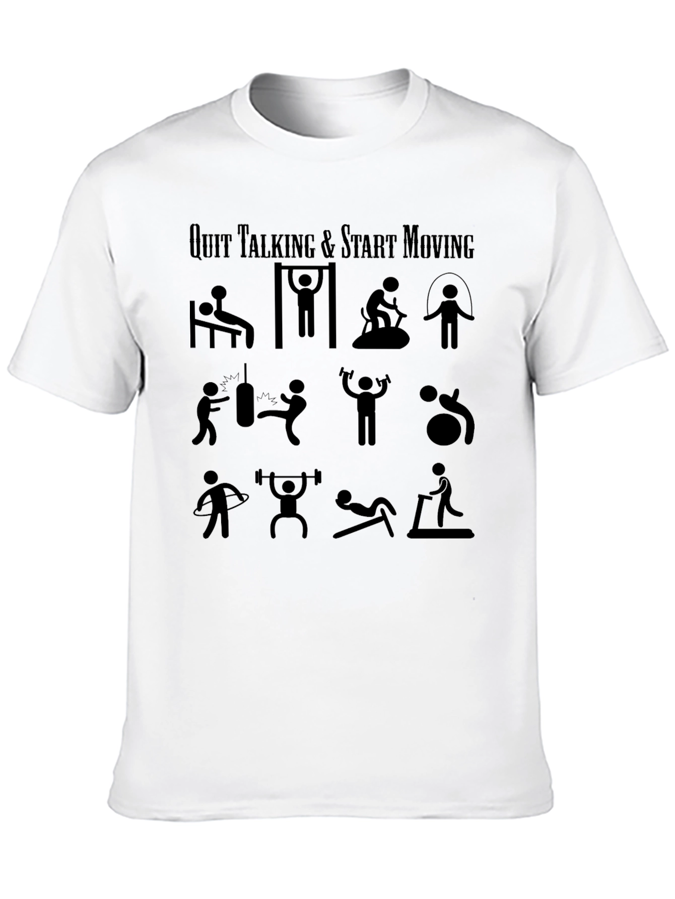 Workout Motivation T-Shirt - Start Moving