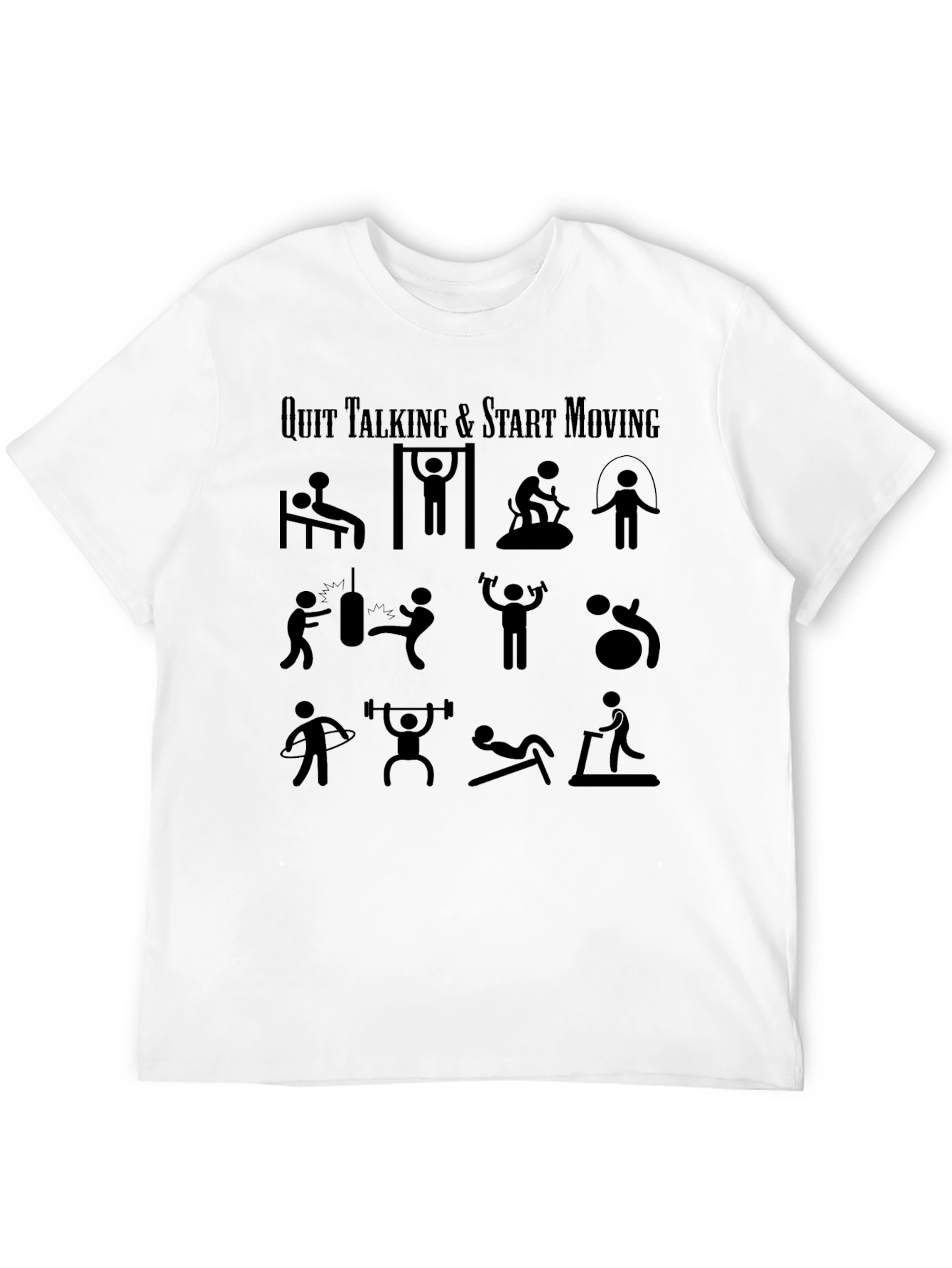 Workout Motivation T-Shirt - Start Moving