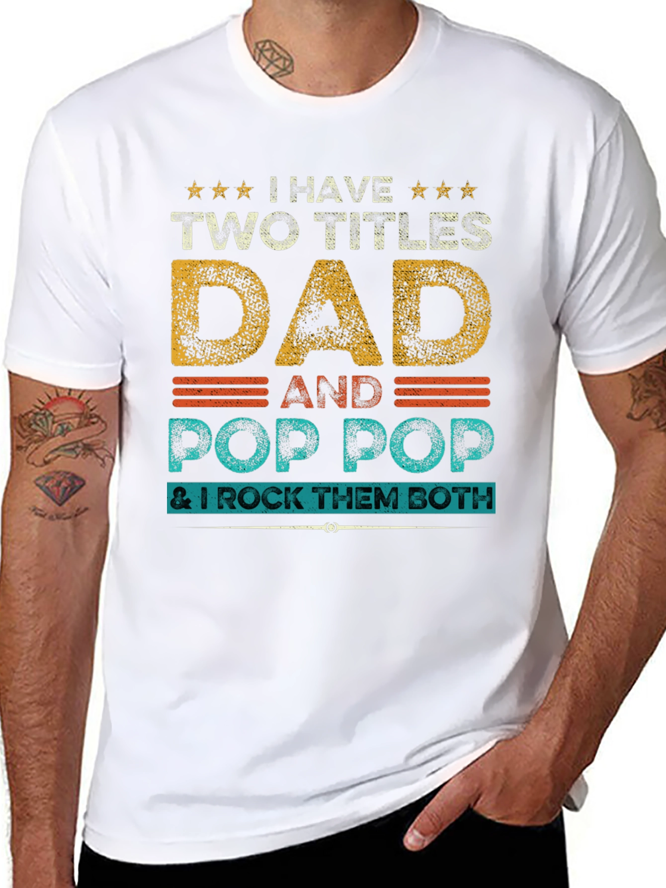 Dad and Pop Pop T-Shirt