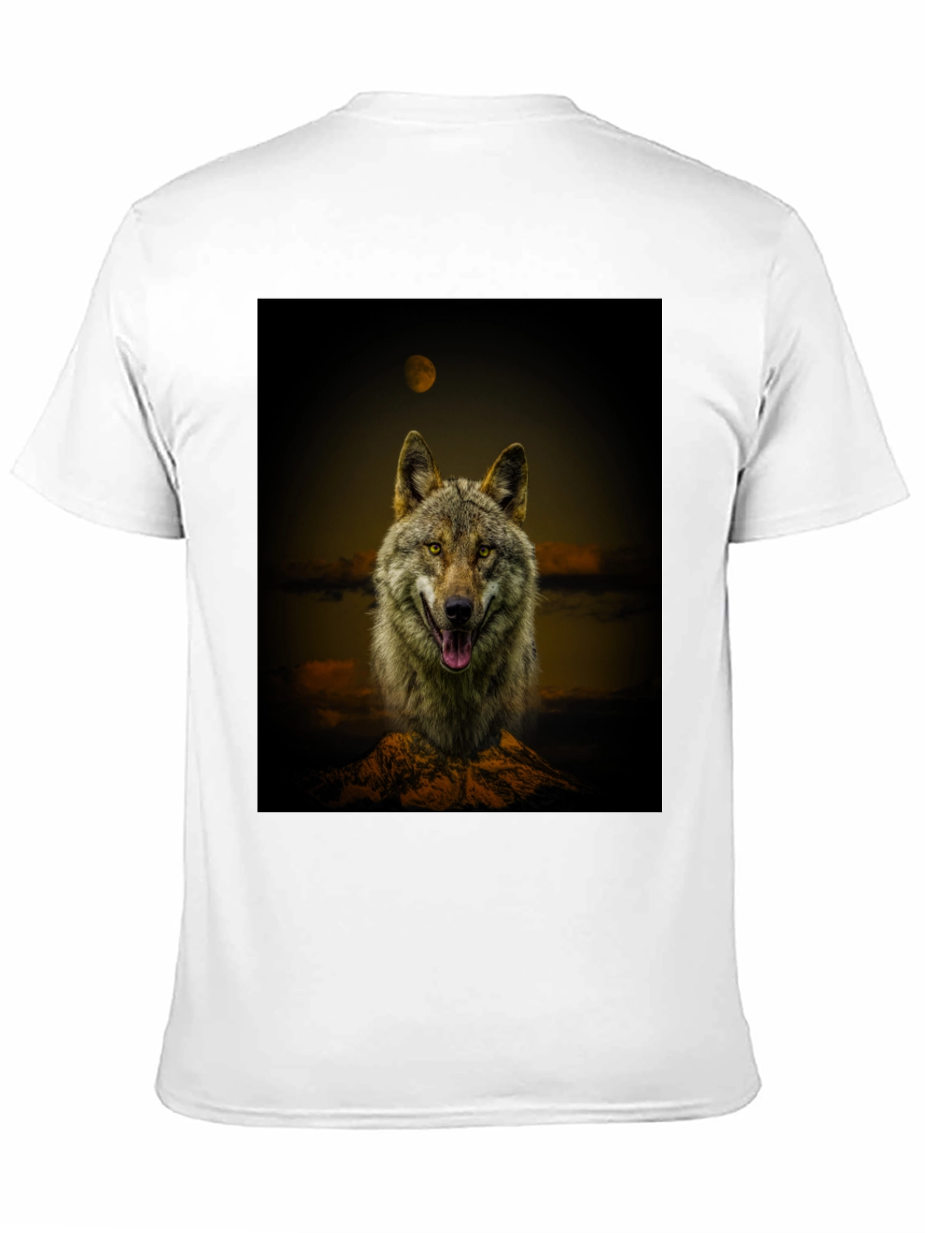 Wolf Graphic Print Tee