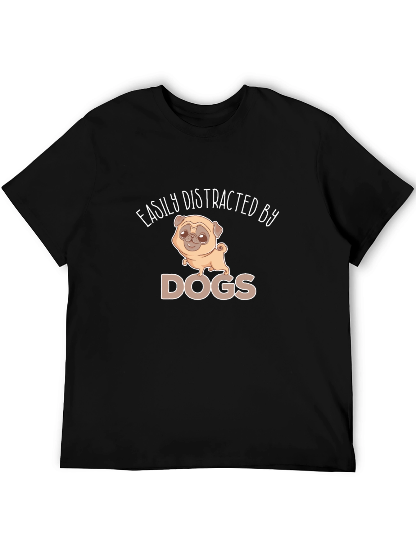 Easily Distracted By Dogs Graphic Tee