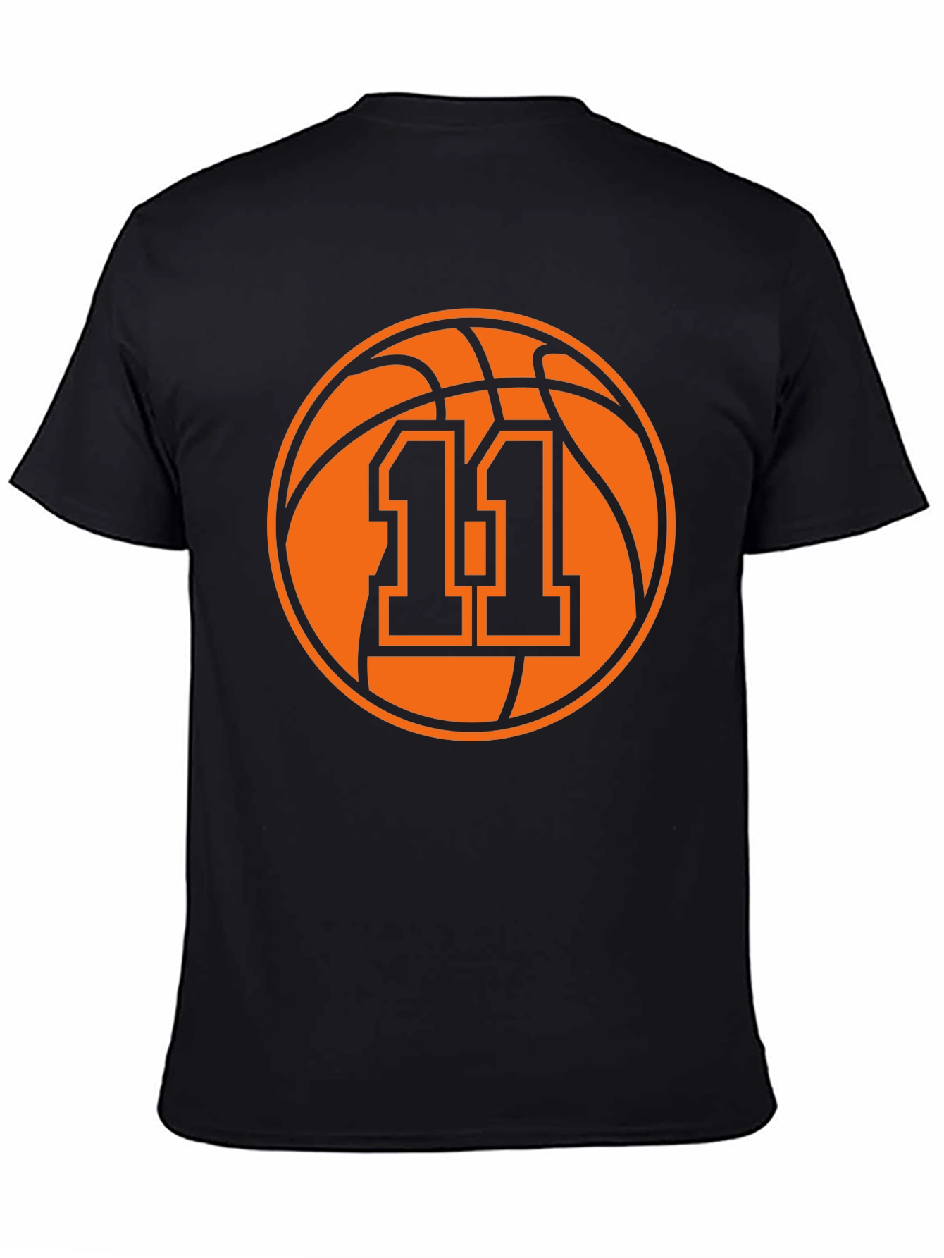 Basketball Number 11 Graphic Tee