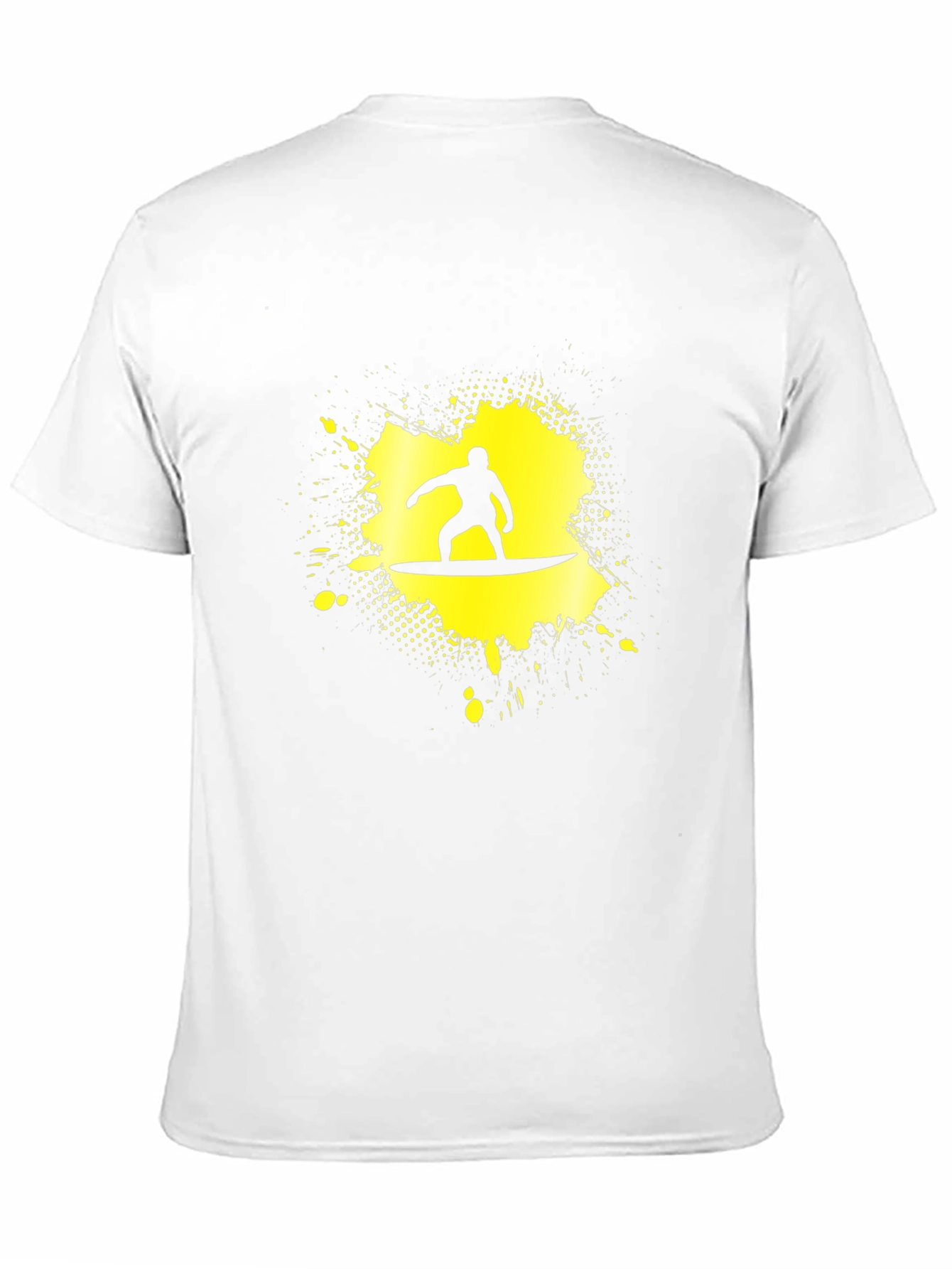 Surfer Graphic Black T-Shirt