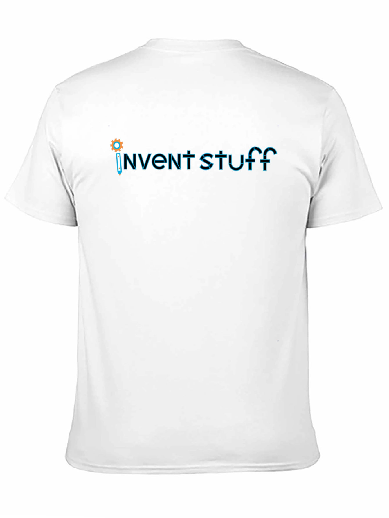 Invent Stuff Graphic T-Shirt - Creative Black Tee
