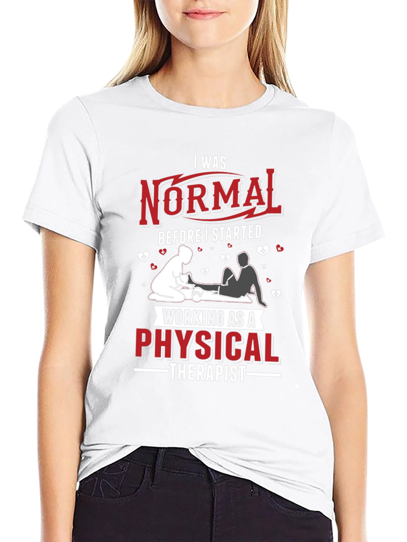 Physical Therapist Novelty Graphic T-Shirt