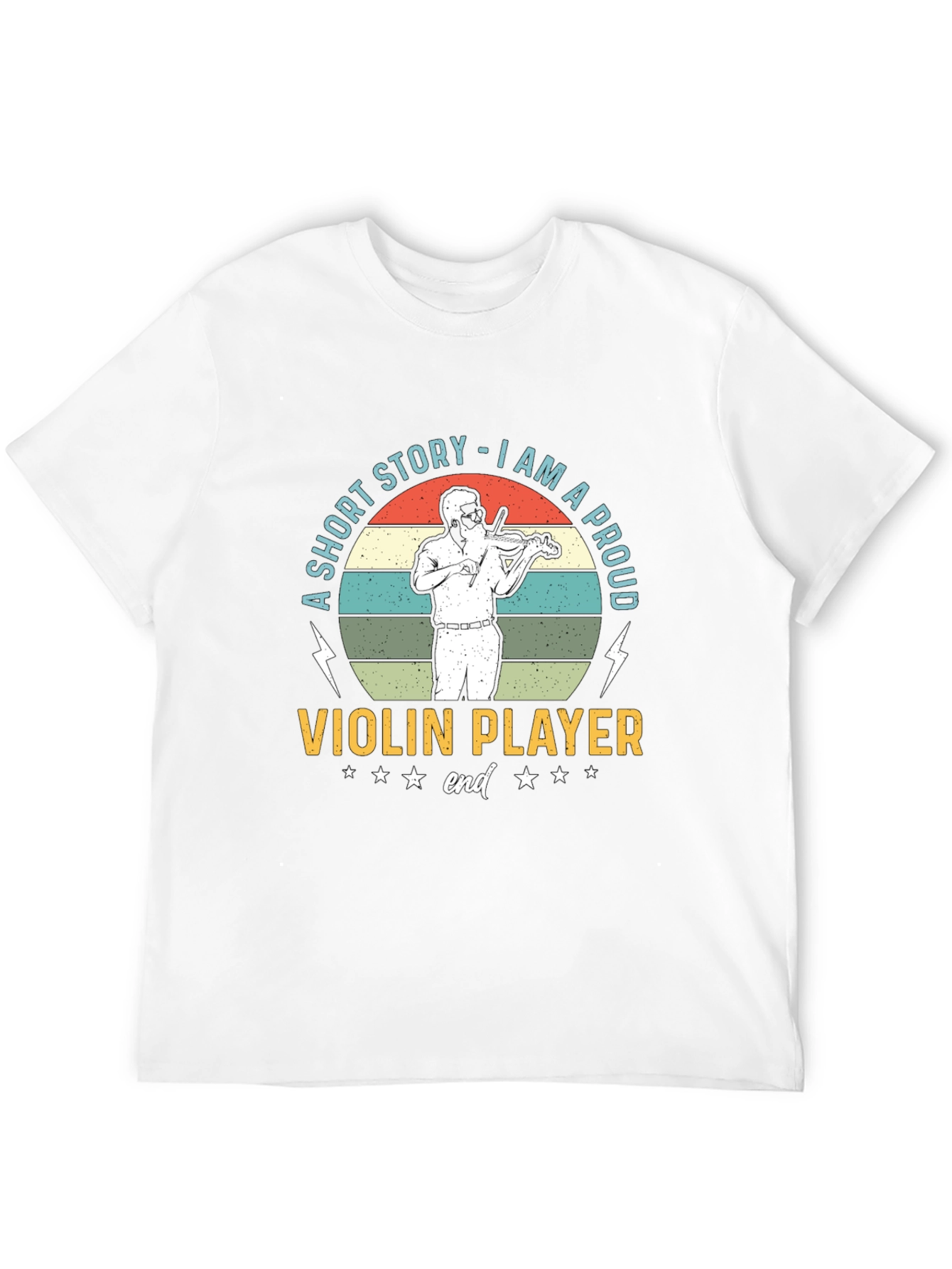 Proud Violin Player Graphic T-Shirt
