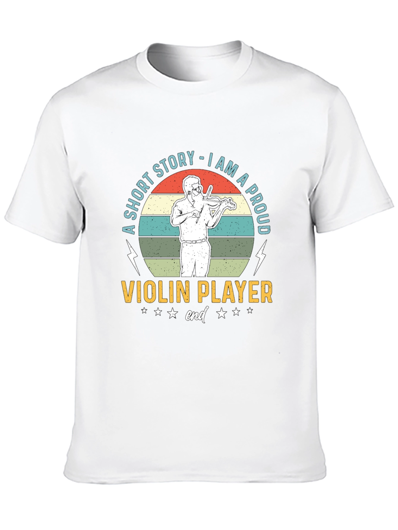 Proud Violin Player Graphic T-Shirt