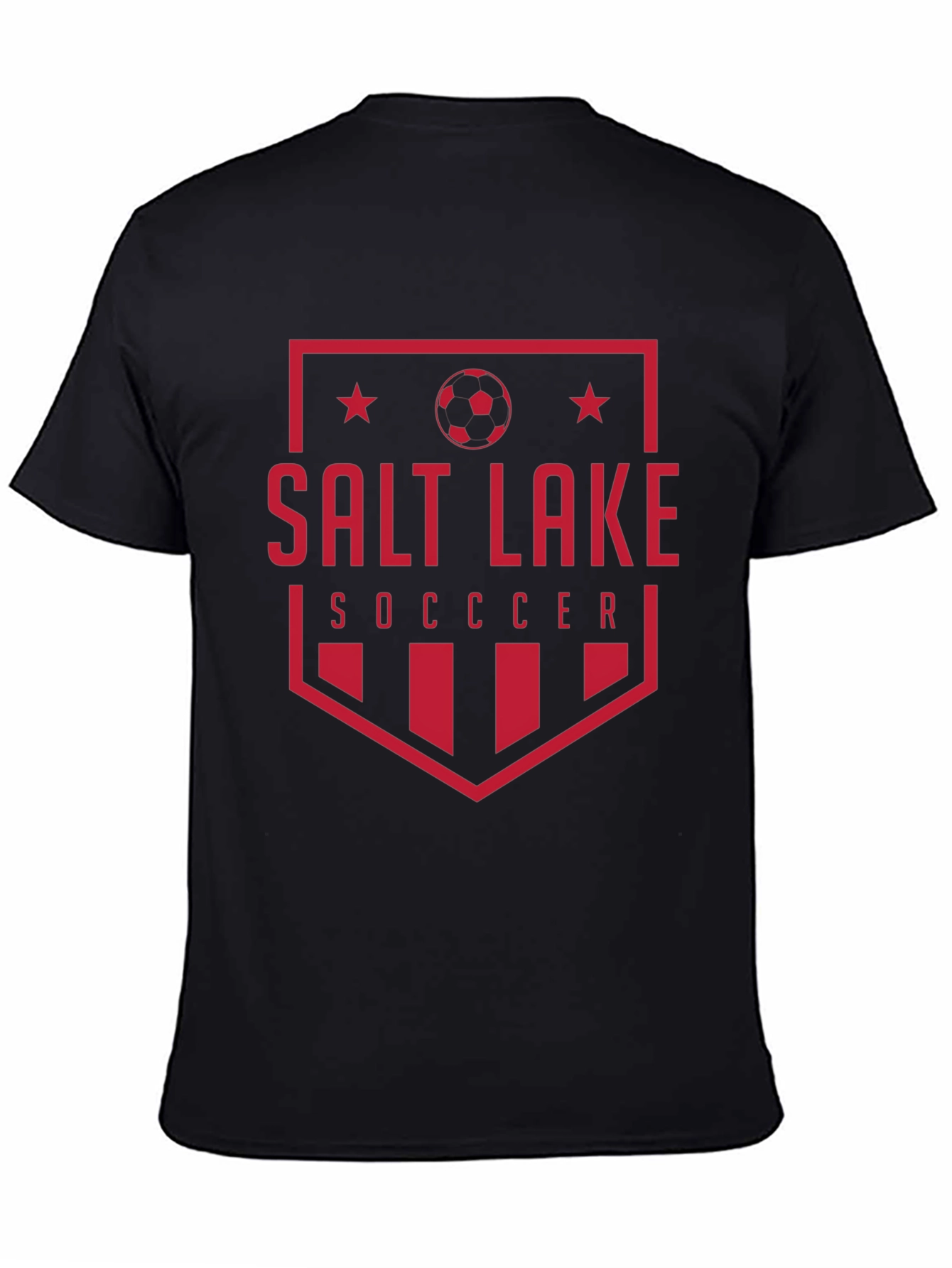 Salt Lake Soccer Black Graphic Tee