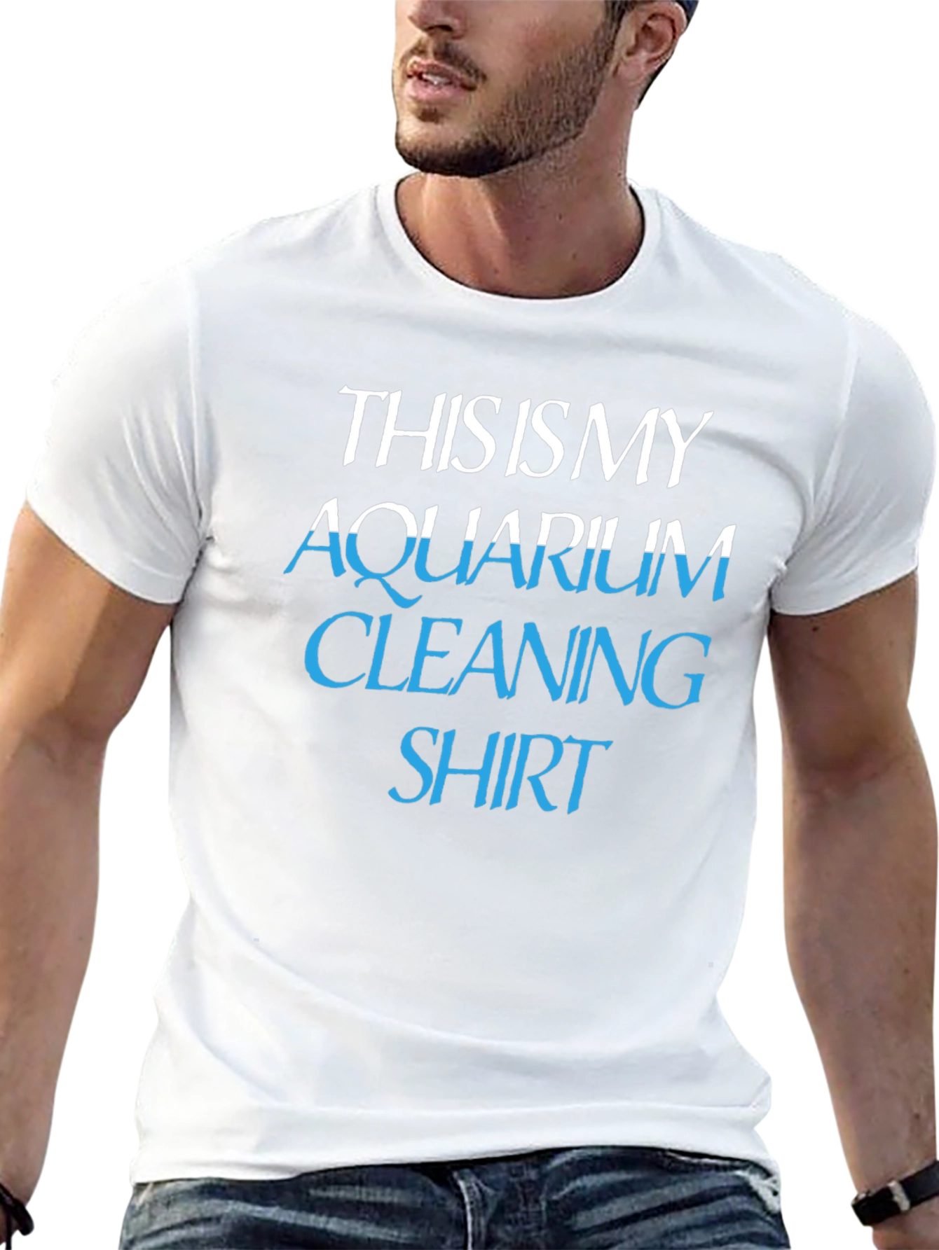 Aquarium Cleaning Shirt - Funny Hobby T-Shirt