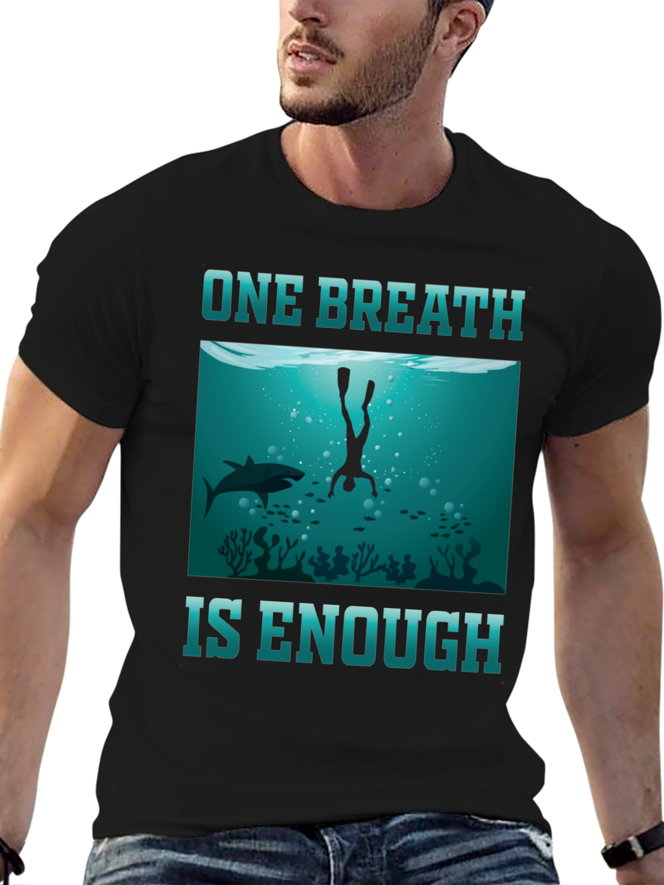 One Breath Enough Scuba Diving T-Shirt