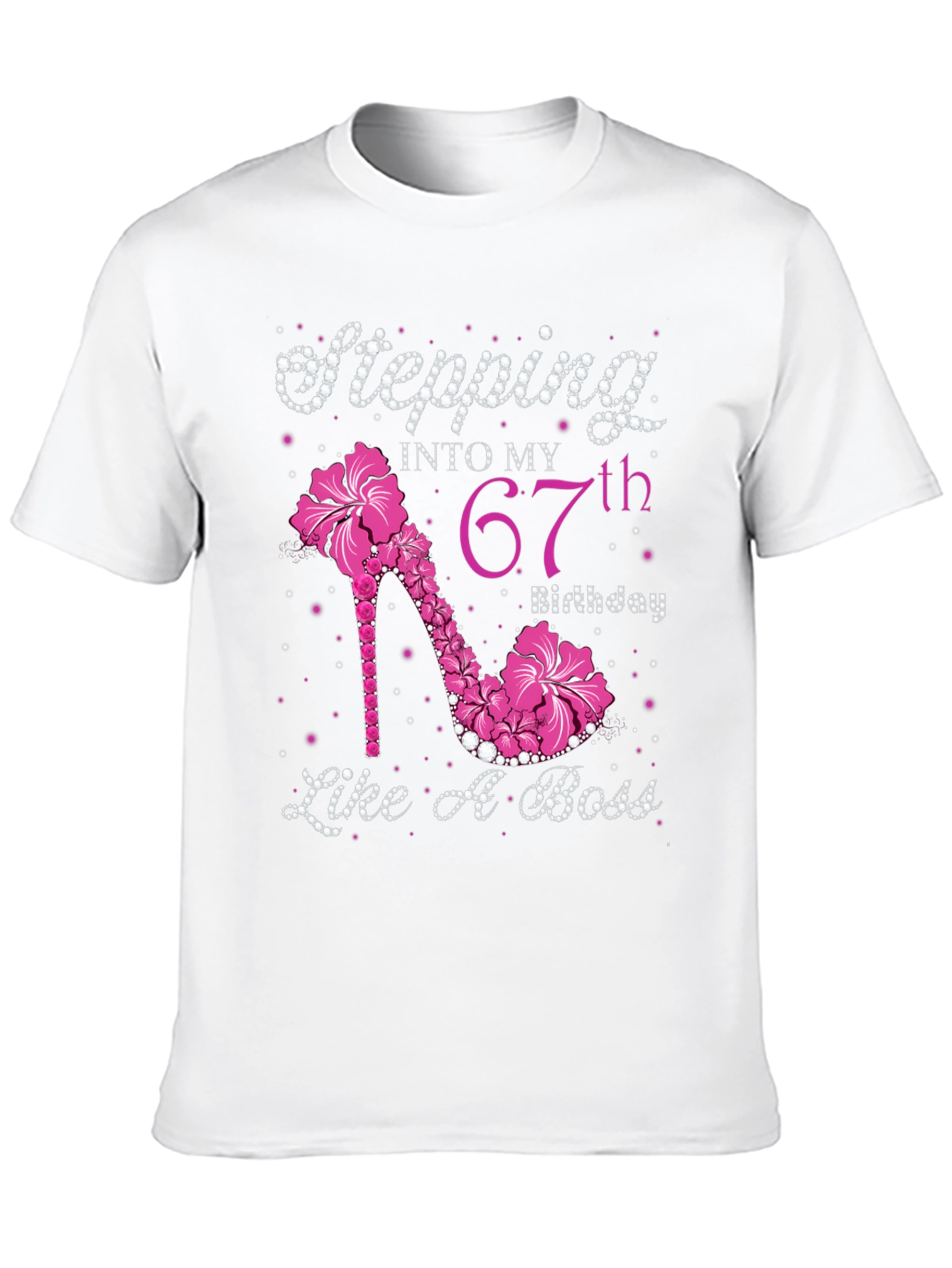 Stepping Into My 67th Birthday T-Shirt