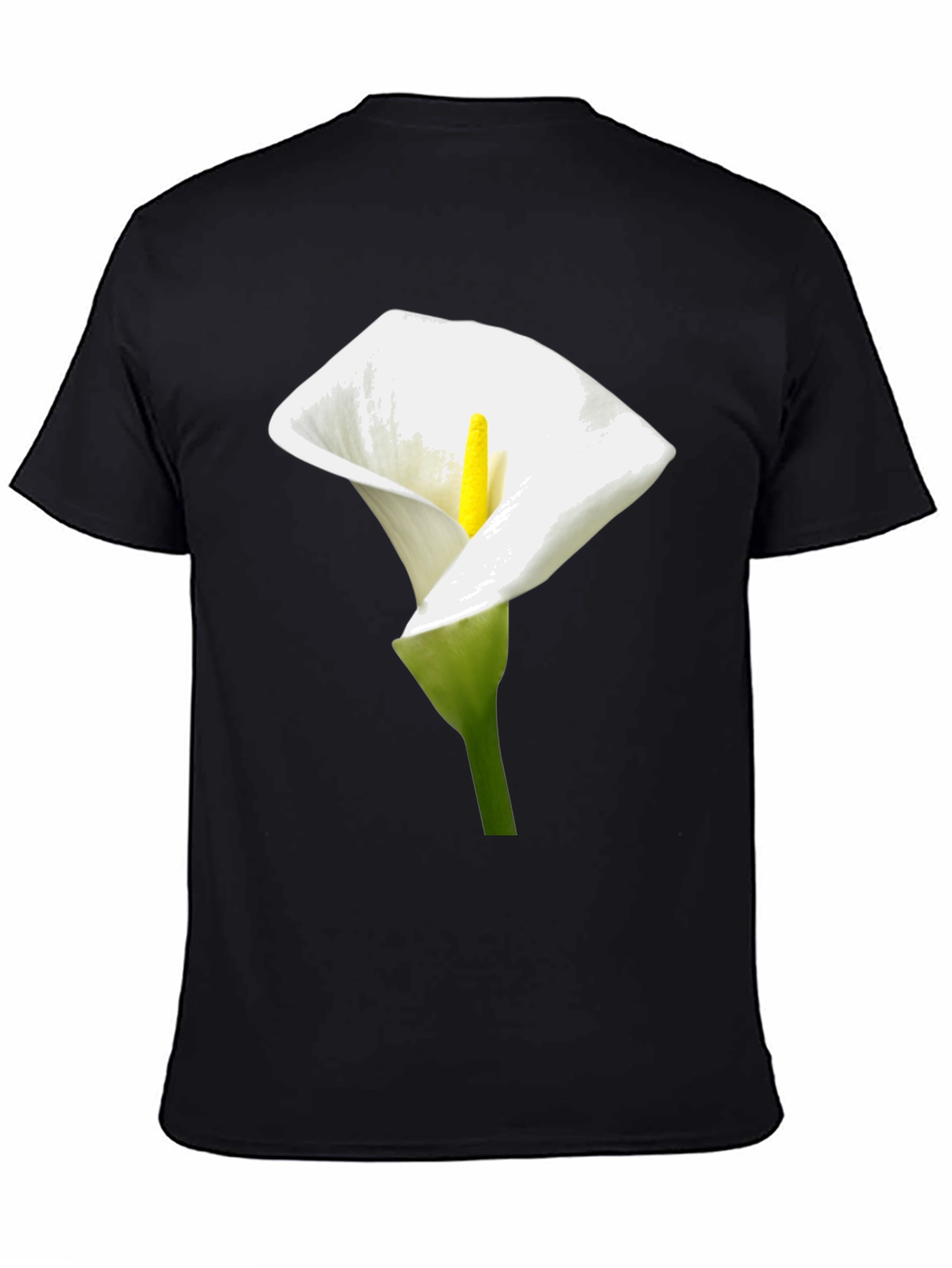 Calla Lily Graphic Tee - Elegant Floral Design